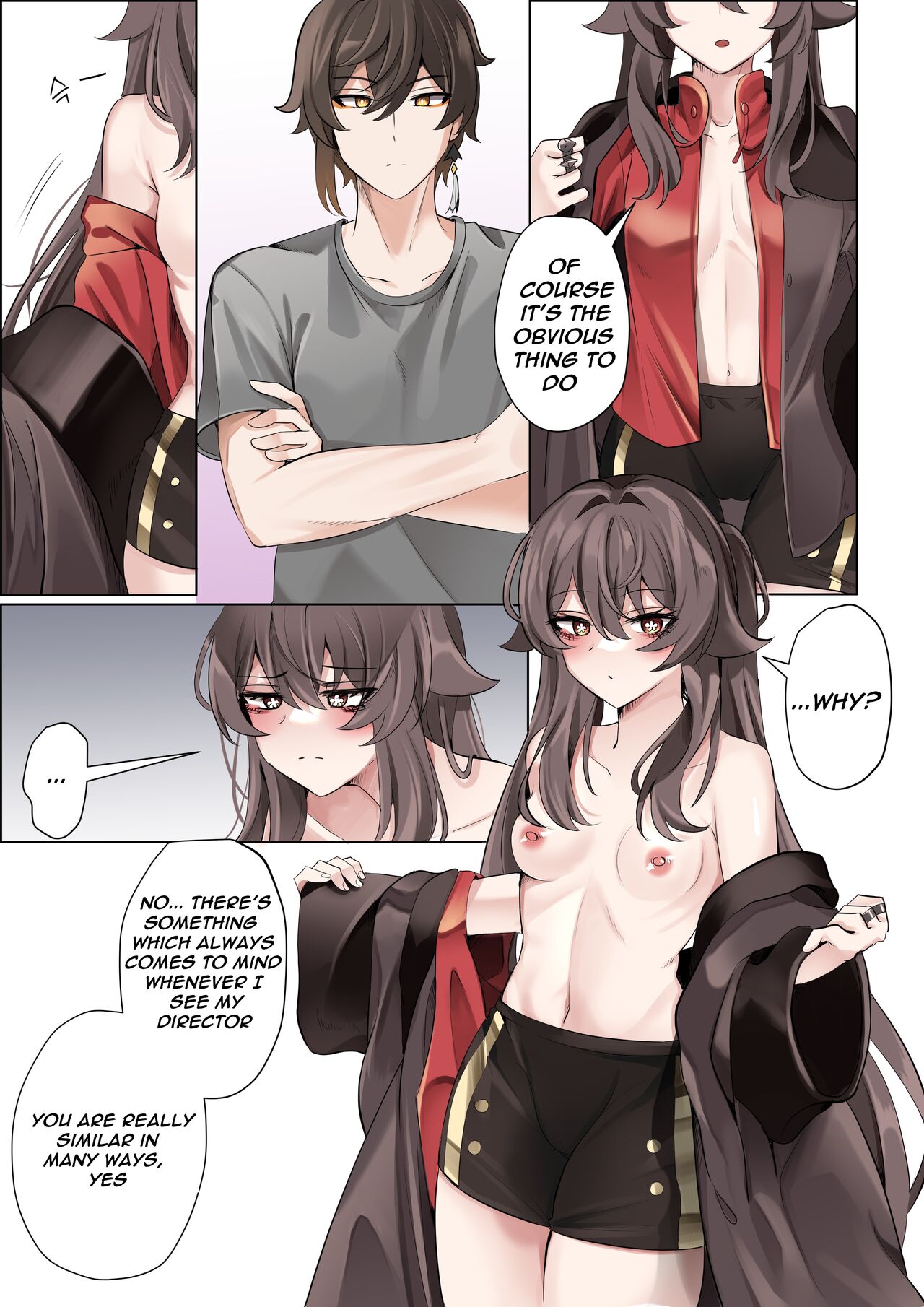 [bubo] Contract (remake) - A Hu Tao x Zhongli Hentai Comic (Genshin Impact) [ZTN translation] numero di immagine  11