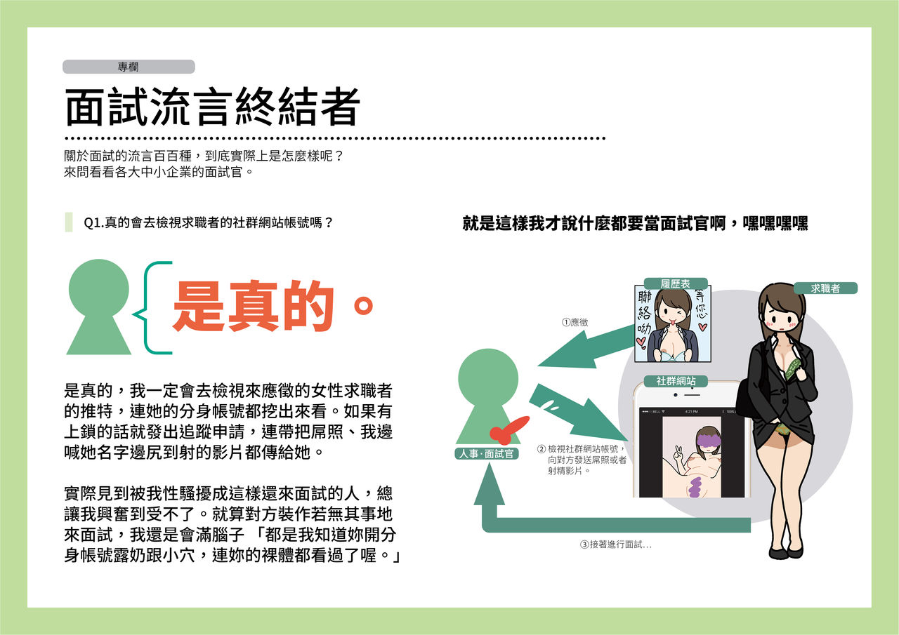 [Yoiko Books] Josei no Tame no Zettai ni Ochinai Shuukatsu-jutsu | 绝对不会失败的女性求职术 [Chinese] [ChatGPT翻译] [松果个人汉化] изображение № 22