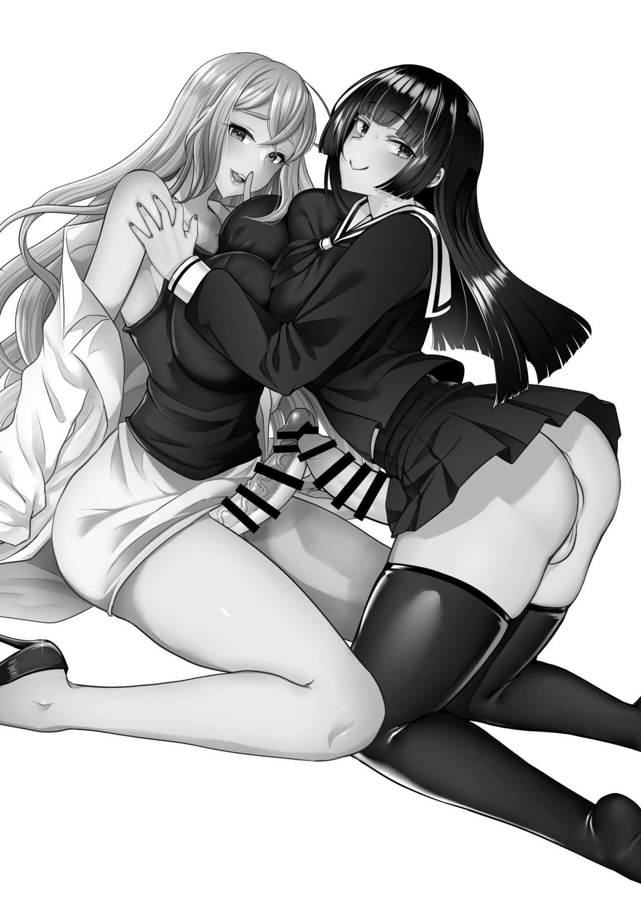 [Maltese (Runrun, Chiku)] Sensei Oshiete Himitsu no Futanari Seishidou [Digital] изображение № 3