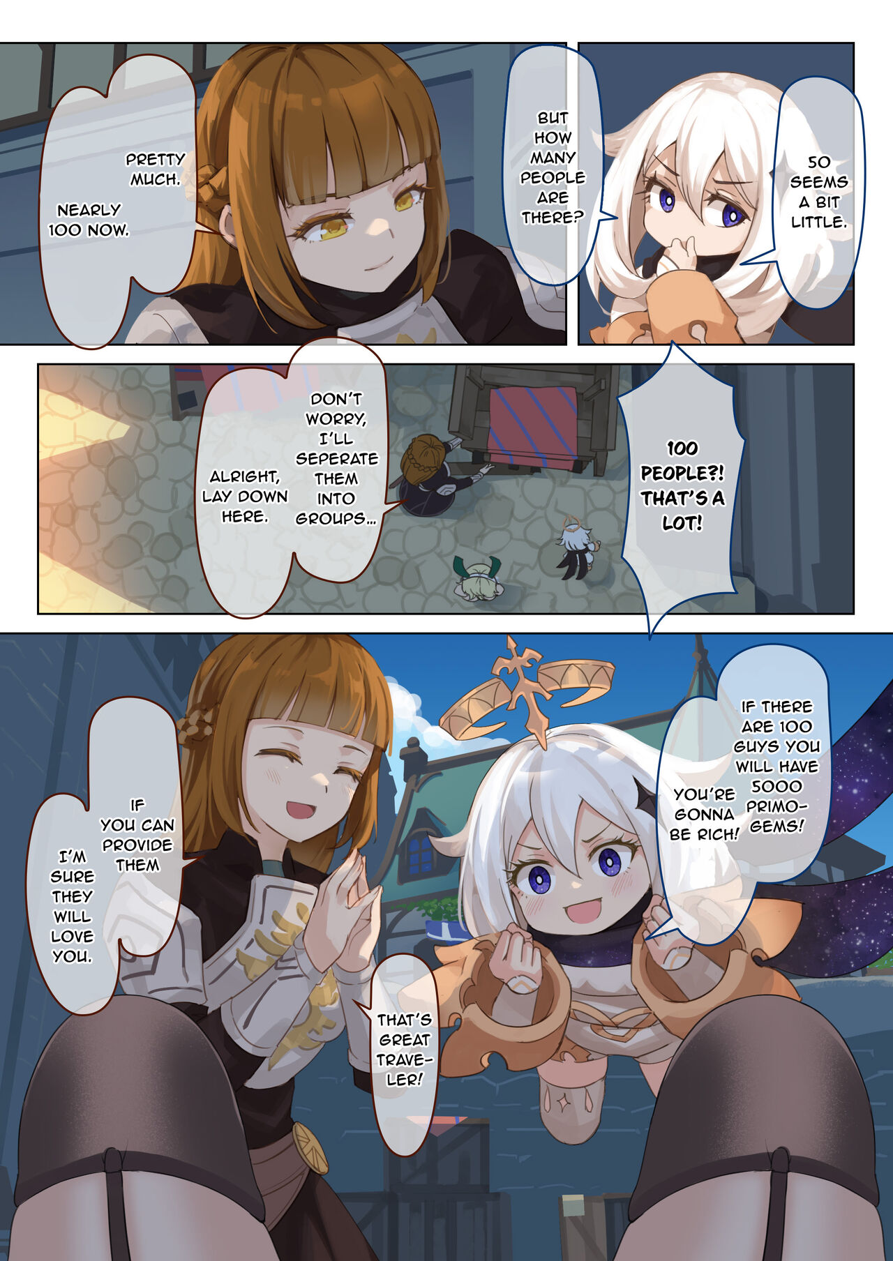 [VYCMa] Mondstadt Spring Festival Act 2 Interlude (Genshin Impact) [English] numero di immagine  2