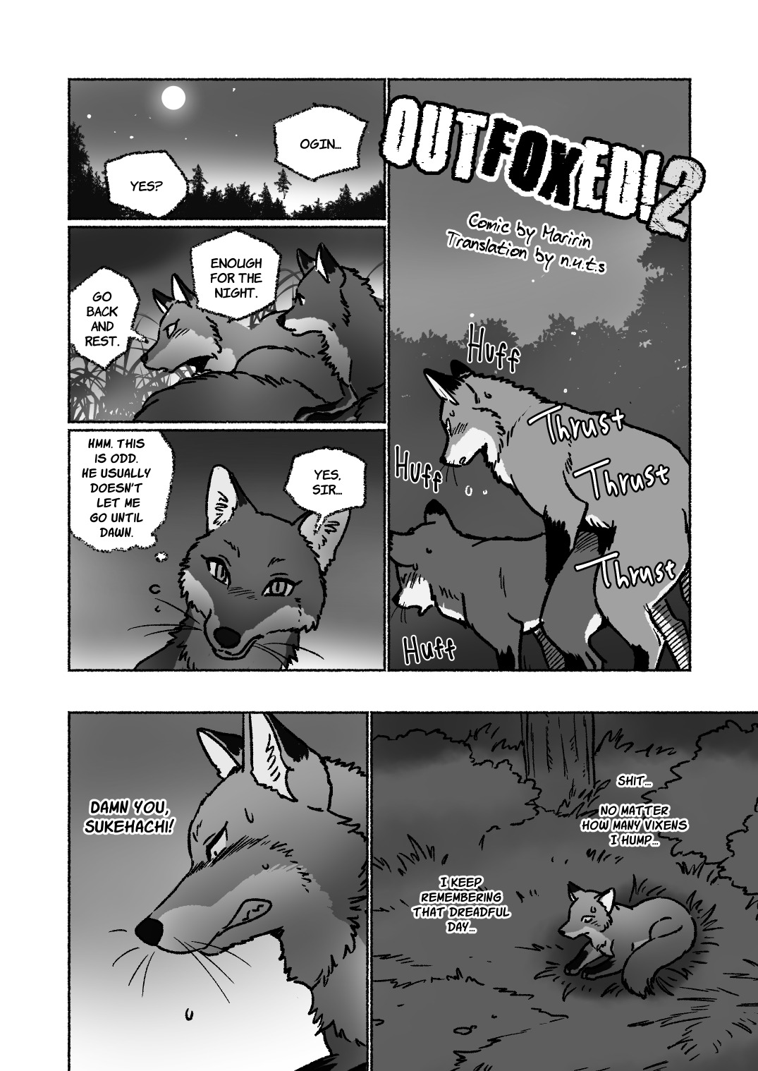 (Kansai! Kemoket 4) [Maririn] Outfoxed! 1&2 [English] [Digital] изображение № 12