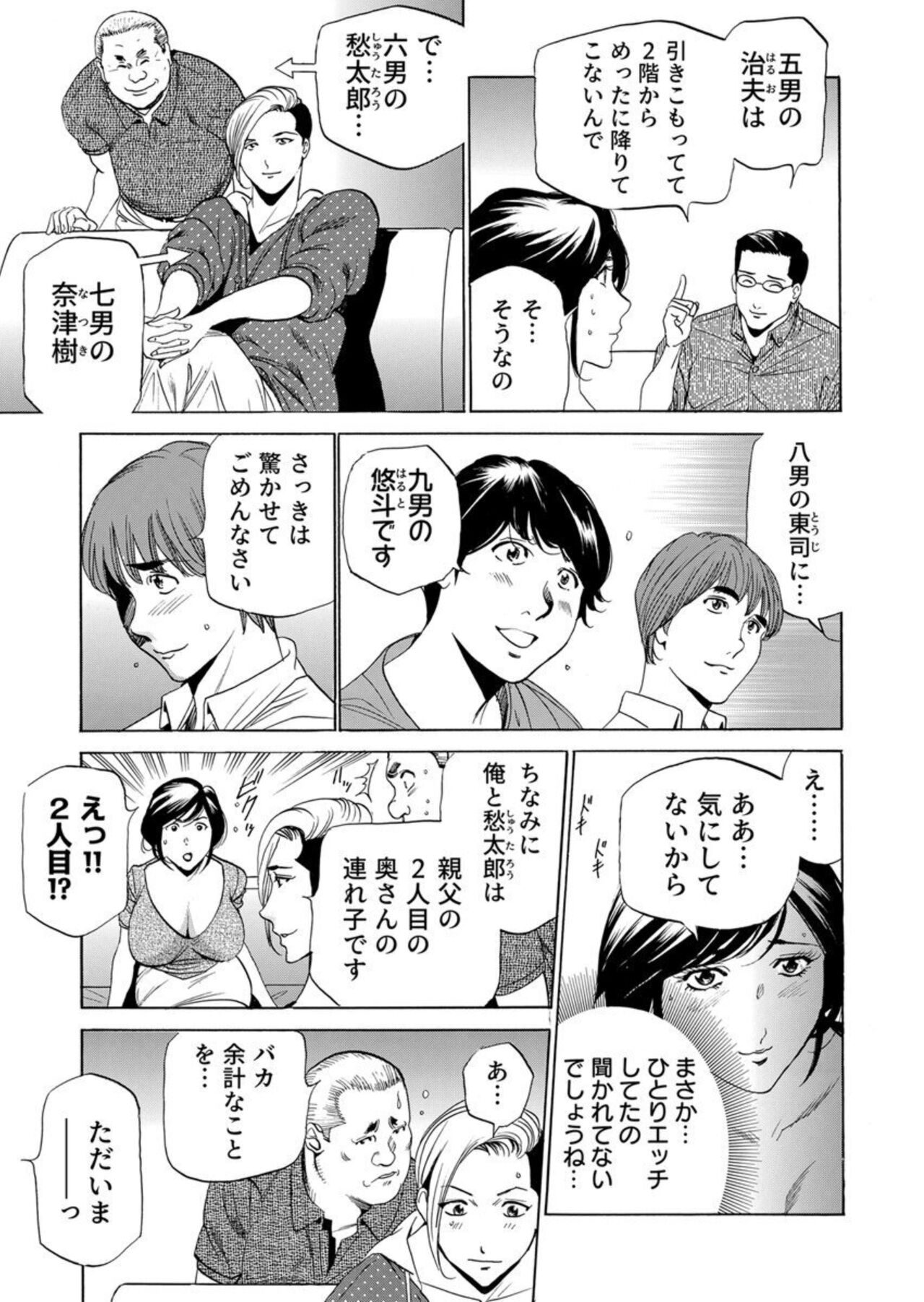 [Fontin] Totsugisaki wa Tsureko ga 9 nin!? Gibo, Musukotachi to no sei Kankei ni Nayamu 1 图片编号 13