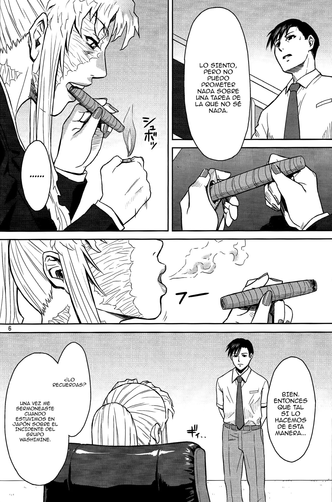 (C86) [Azasuke Wind (AZASUKE)] THREATEN (Black Lagoon) [Spanish] 图片编号 5