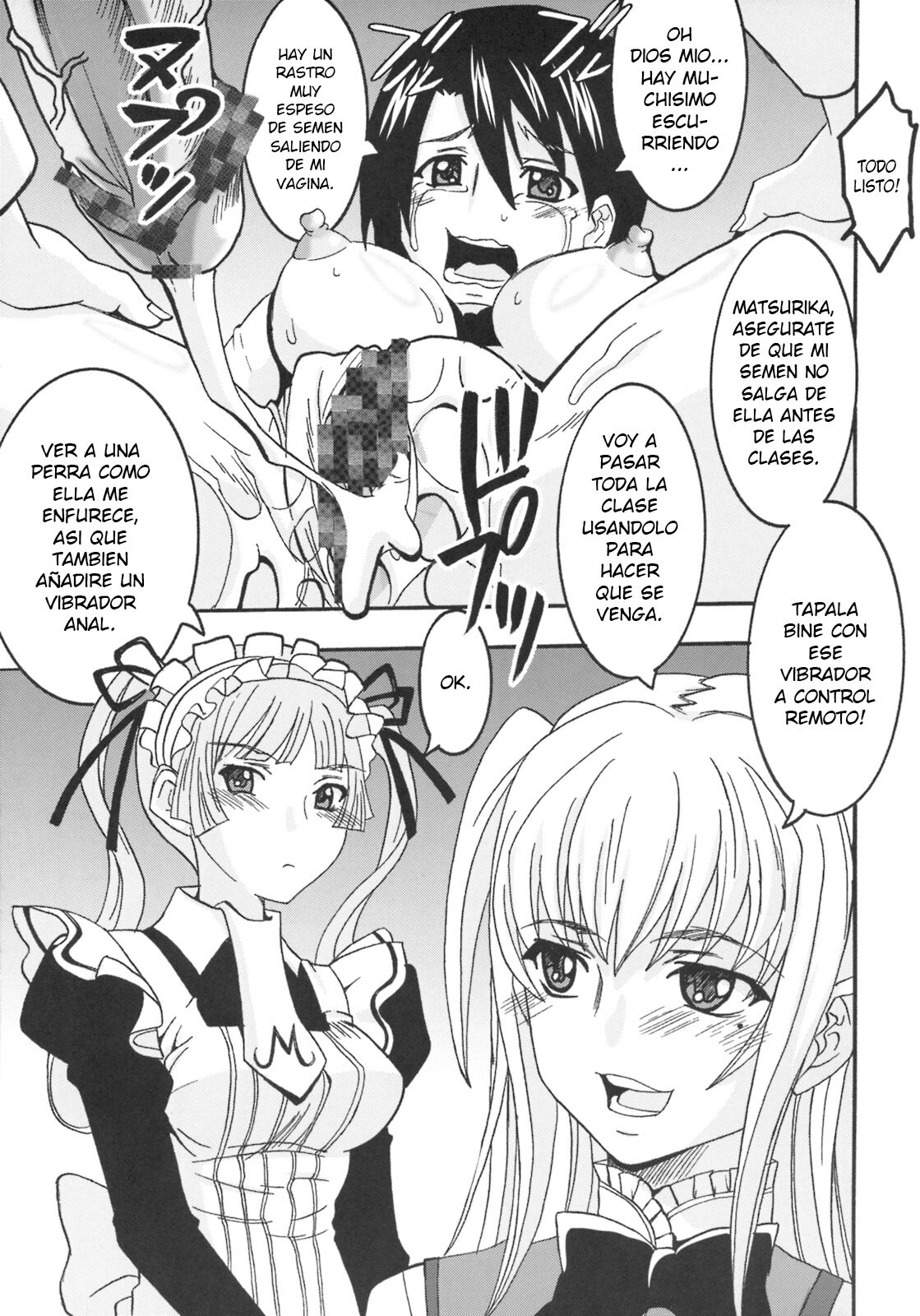 [St. Rio (Purin, Kichigai Teiou)] Maria ni Mune Kyun! Kyun! 1 (Maria Holic) [Spanish] [Elmoedela8] 图片编号 48