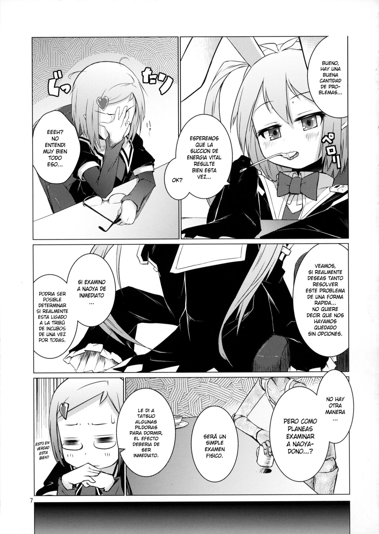 (C82) [Shichimen Soka (Sexyturkey, momo, Ryou)] Kenja ni Oshiri Ijirareru Hon (Lotte no Omocha!) [Spanish] [Elmoedela8] изображение № 6