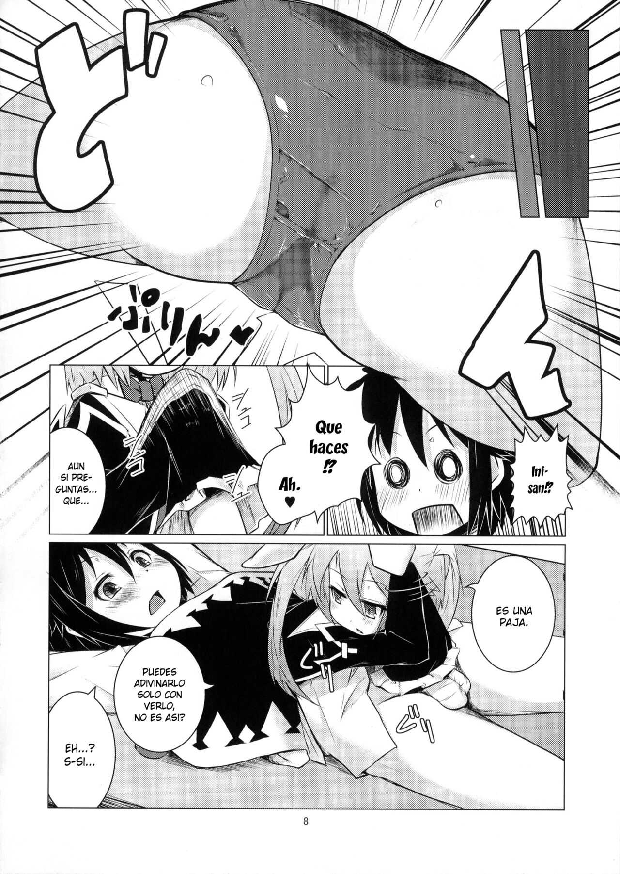 (C82) [Shichimen Soka (Sexyturkey, momo, Ryou)] Kenja ni Oshiri Ijirareru Hon (Lotte no Omocha!) [Spanish] [Elmoedela8] изображение № 7