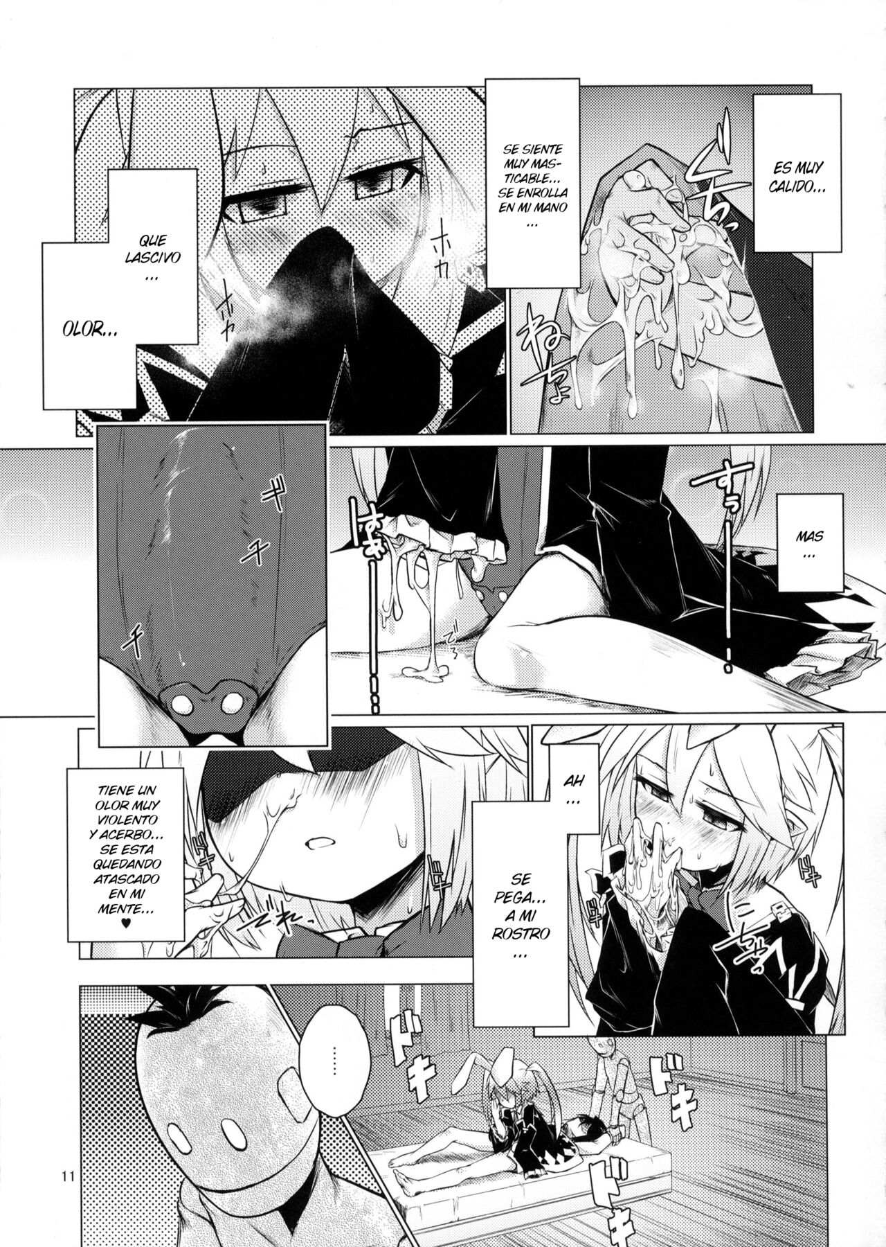 (C82) [Shichimen Soka (Sexyturkey, momo, Ryou)] Kenja ni Oshiri Ijirareru Hon (Lotte no Omocha!) [Spanish] [Elmoedela8] изображение № 10