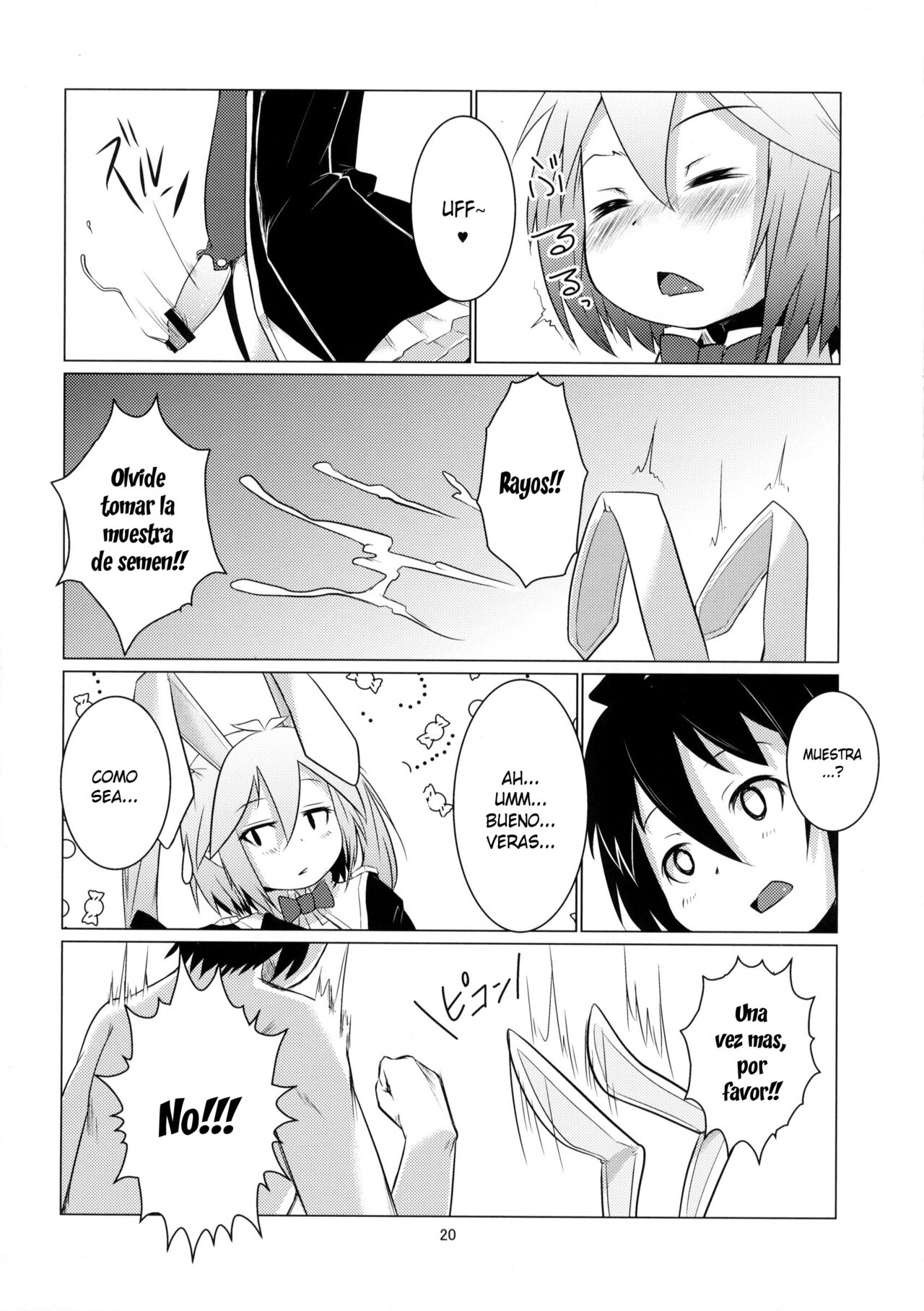 (C82) [Shichimen Soka (Sexyturkey, momo, Ryou)] Kenja ni Oshiri Ijirareru Hon (Lotte no Omocha!) [Spanish] [Elmoedela8] изображение № 19