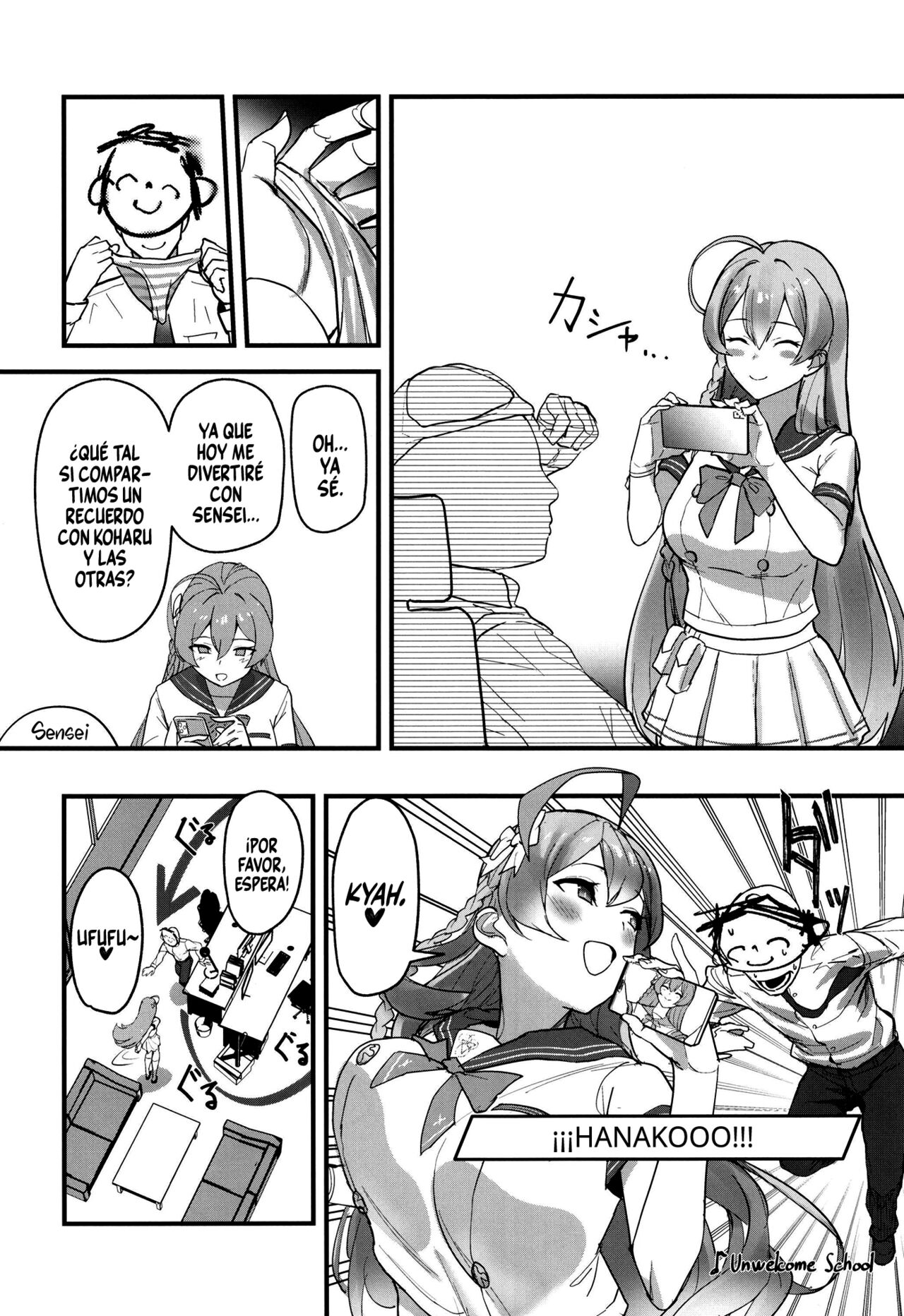 (C102) [Yoridori Midori (Kiiro Hakushiro)] Aiyoku wa Muyoku ni Nitari (Blue Archive) [Spanish] [Rakuen Translations] [Digital] 图片编号 6