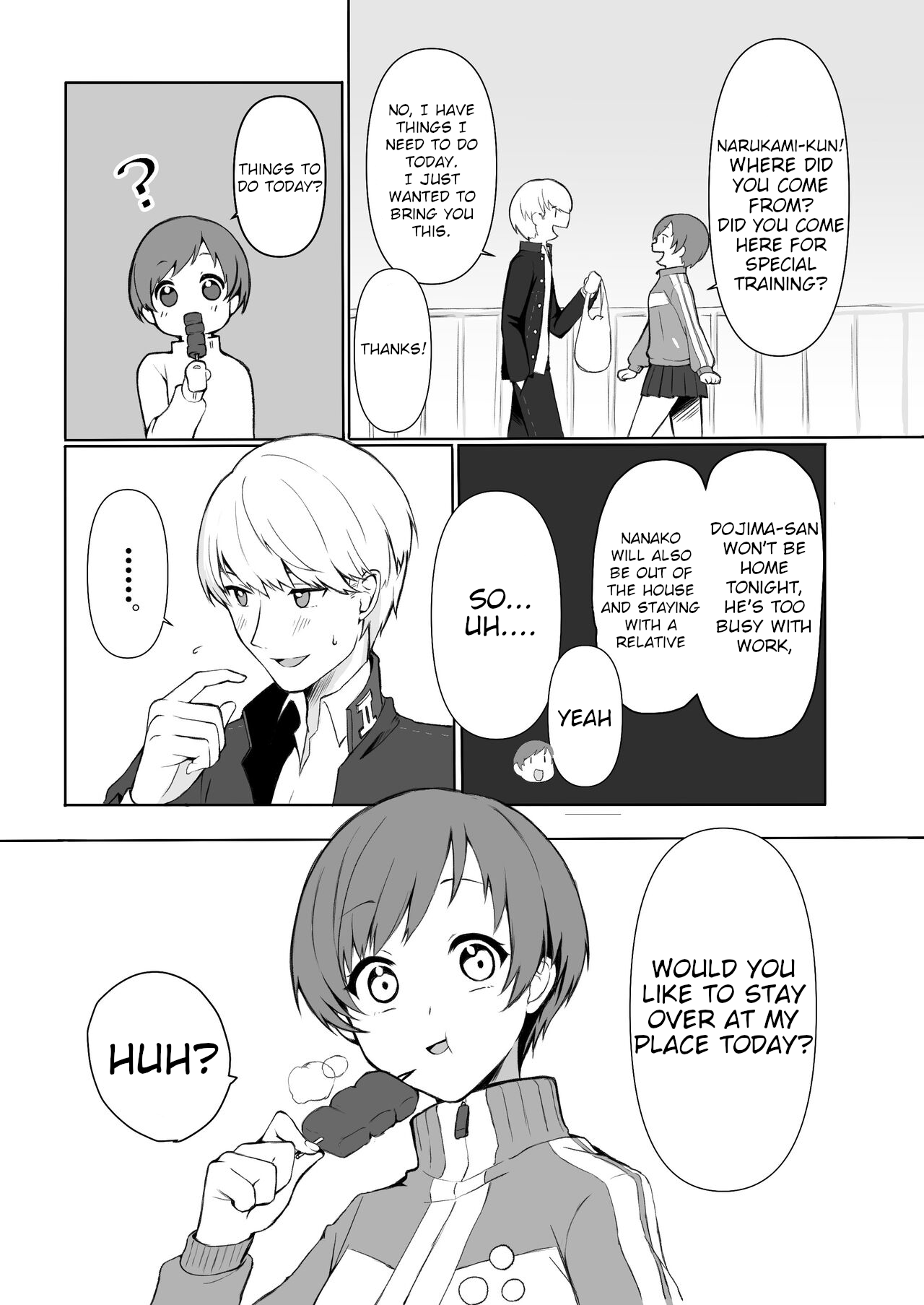 [AAA (Koyuki)] Satonaka Chie wa Gamandekinai | Chie Satonaka Can't Endure it (Persona 4) [English] [Digital] 画像番号 4