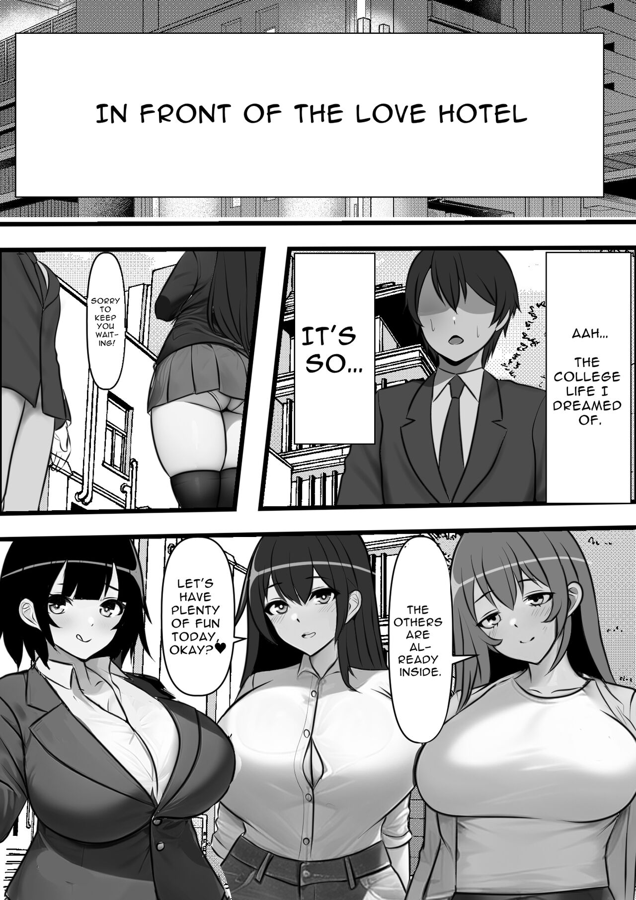 [Furitendou] Teisou Gyakuten Toshi Damasarete Nyuukai Shita YariCir Shuudan no Leader ga Dou Mitemo Hatsukoi no Onee-san nano daga | Reverse Chastity City ~The Leader of a Fuckclub That Tricked Me Into Joining Seems to Be a Virgin~ [English] [Solid Rose] image number 46