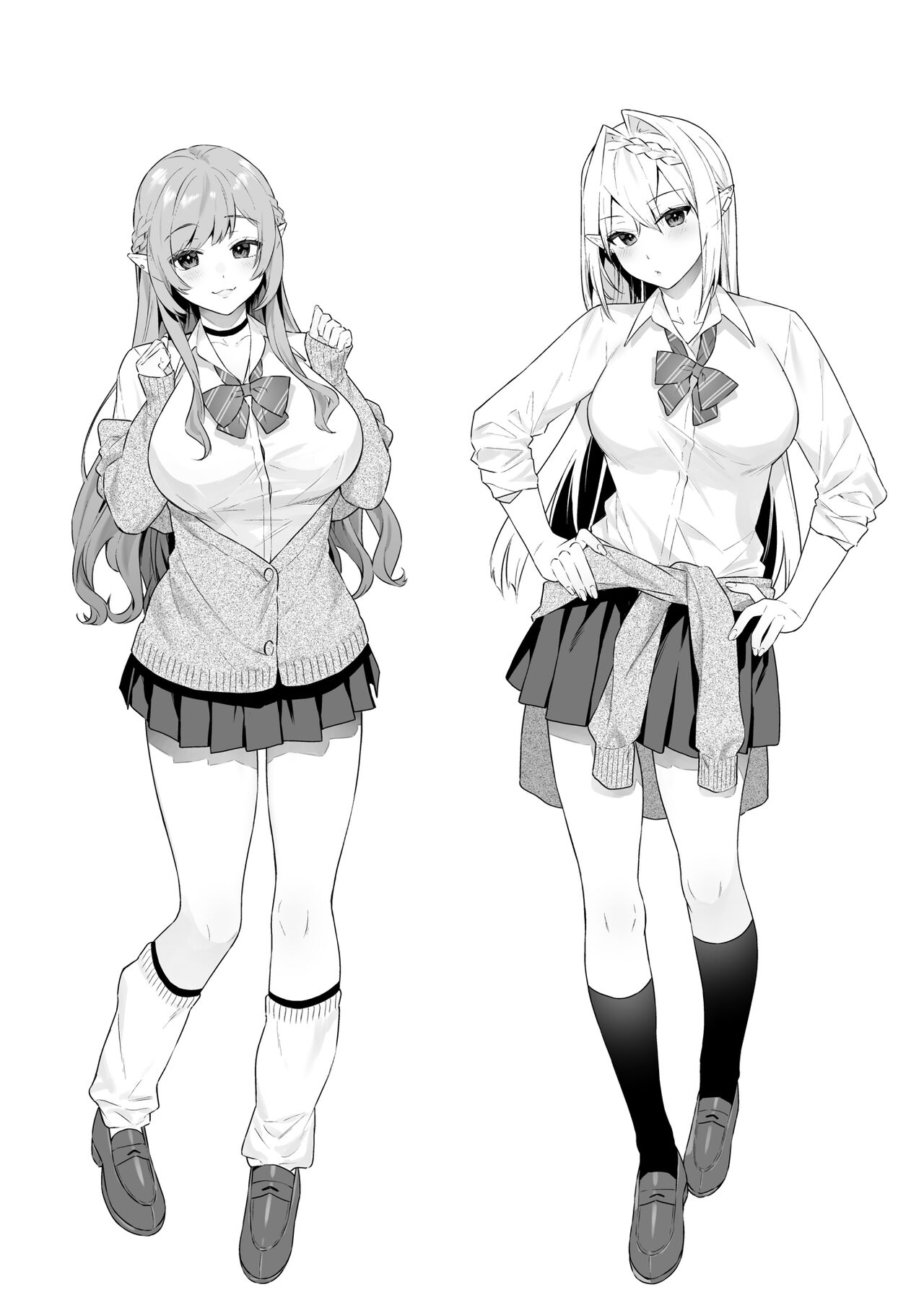 [Puu no Puupuupuu (Bekotarou, Shindou)] Nikushokukei Vegan Gal Elf wa Otouto Chinpo ni Muchuu [Chinese] Bildnummer 3