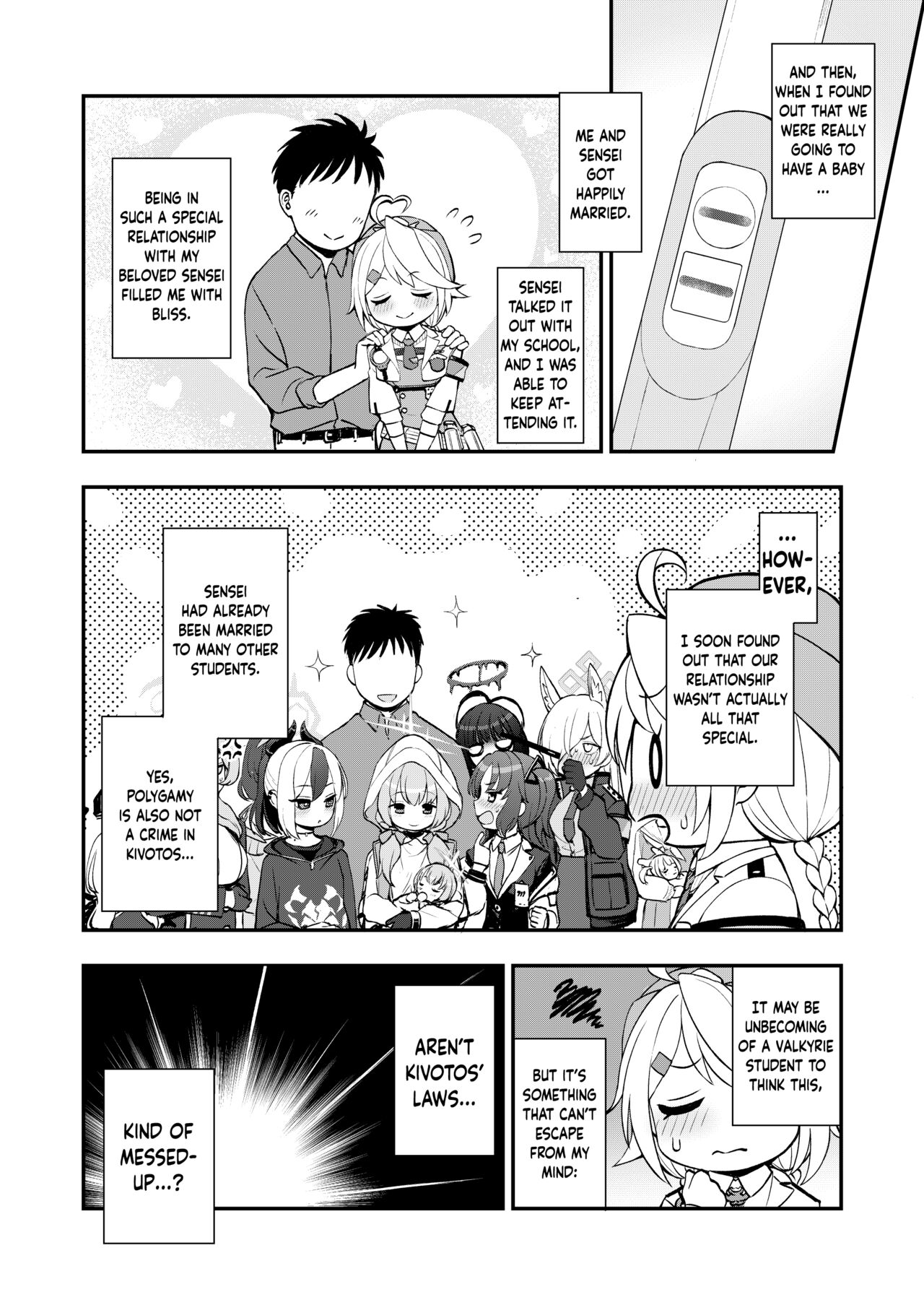 [Kuma no Tooru Michi (Kumano Tooru)] Sensei to Seito to no XXX wa Kivotos de wa Hanzai de wa Arimasen! | S*x Between a Student and a Teacher is NOT a Crime in Kivotos! (Blue Archive) [English] [Douzo Lad Translations] [Digital] изображение № 17