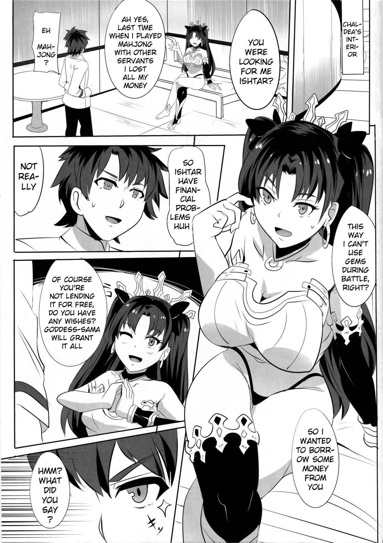 [Magukappu (Magukappu)] Ishtar no Yuetsu Saimin (Fate/Grand Order) [English] [xinsu] image number 2