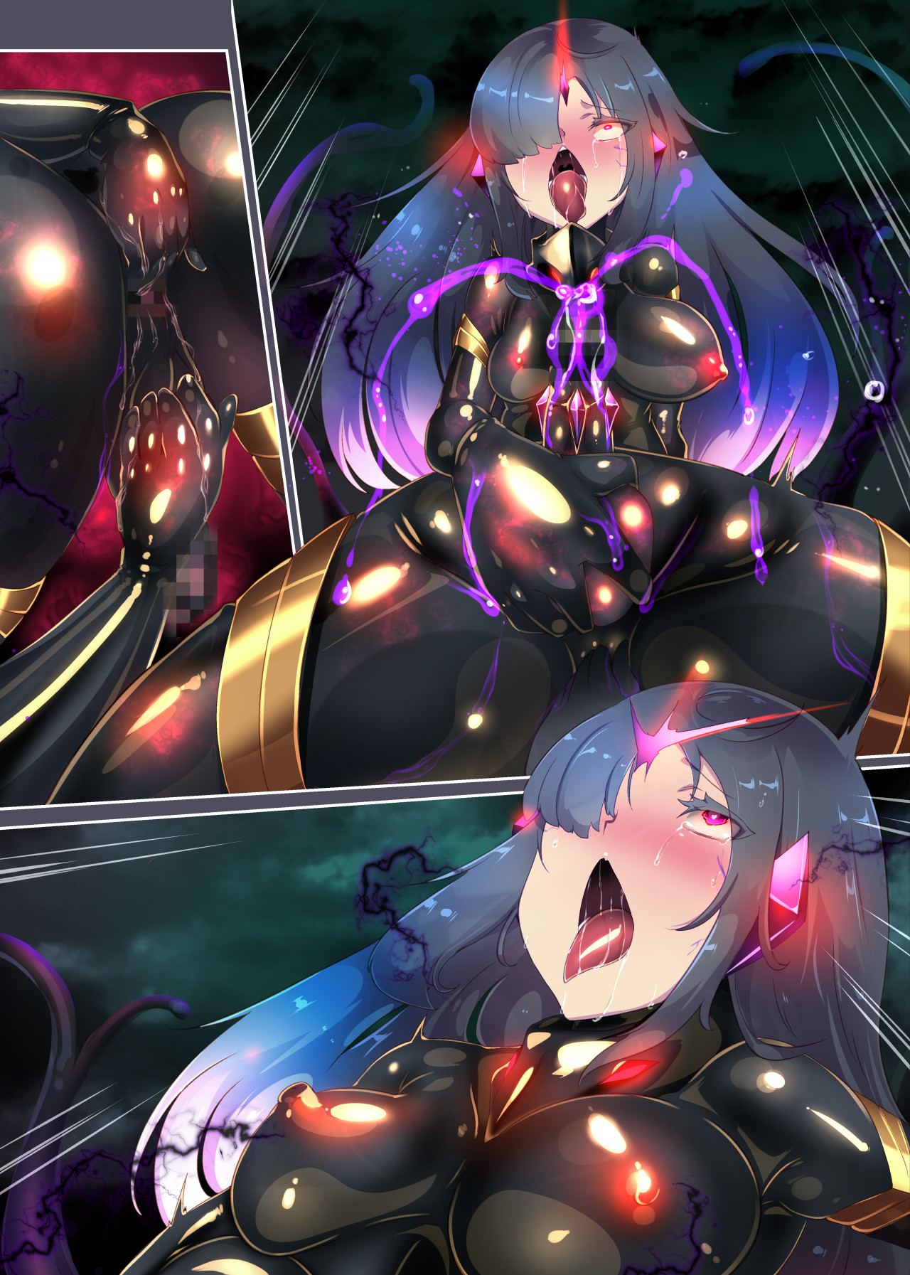 [Yasemura lo-ru (Teishoku, Toyono Kitsune.)] Josou Shounen Hero no Kimi ga Jaaku na Soshiki de TS shite Midara na Onna Kanbu ni Ochiru Manga -Trans Dark Executive- 이미지 번호 58