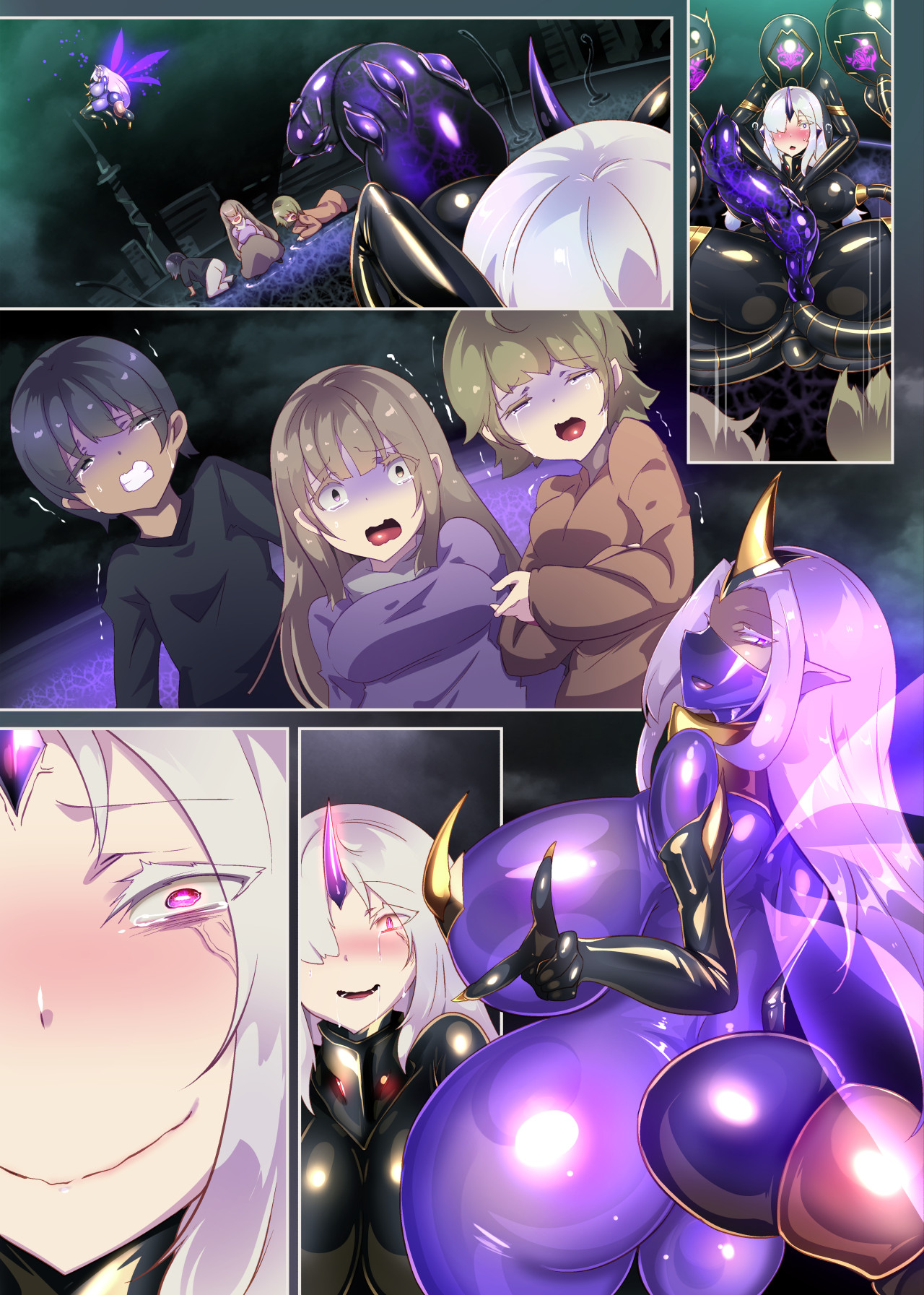 [Yasemura lo-ru (Teishoku, Toyono Kitsune.)] Josou Shounen Hero no Kimi ga Jaaku na Soshiki de TS shite Midara na Onna Kanbu ni Ochiru Manga -Trans Dark Executive- 이미지 번호 61