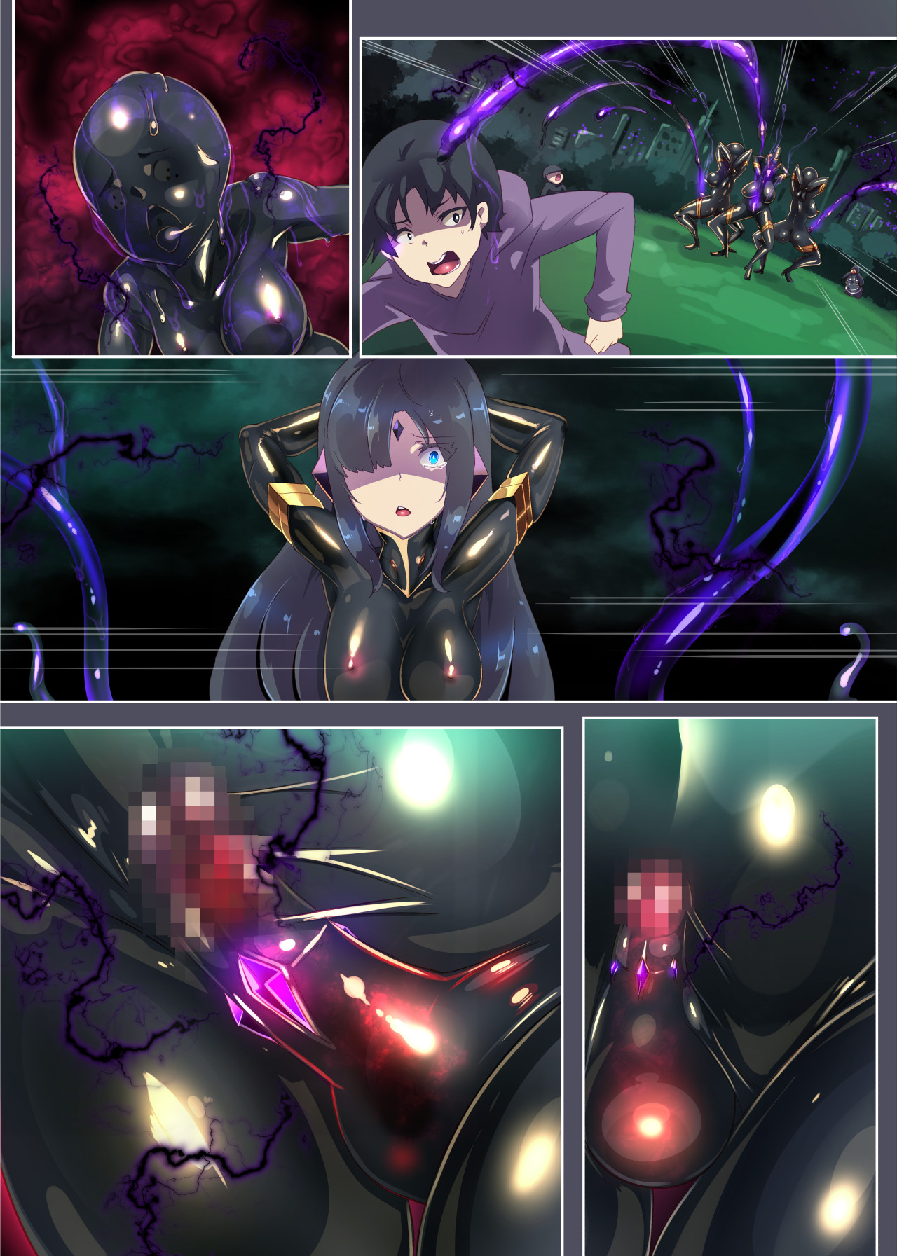 [Yasemura lo-ru (Teishoku, Toyono Kitsune.)] Josou Shounen Hero no Kimi ga Jaaku na Soshiki de TS shite Midara na Onna Kanbu ni Ochiru Manga -Trans Dark Executive- 이미지 번호 95