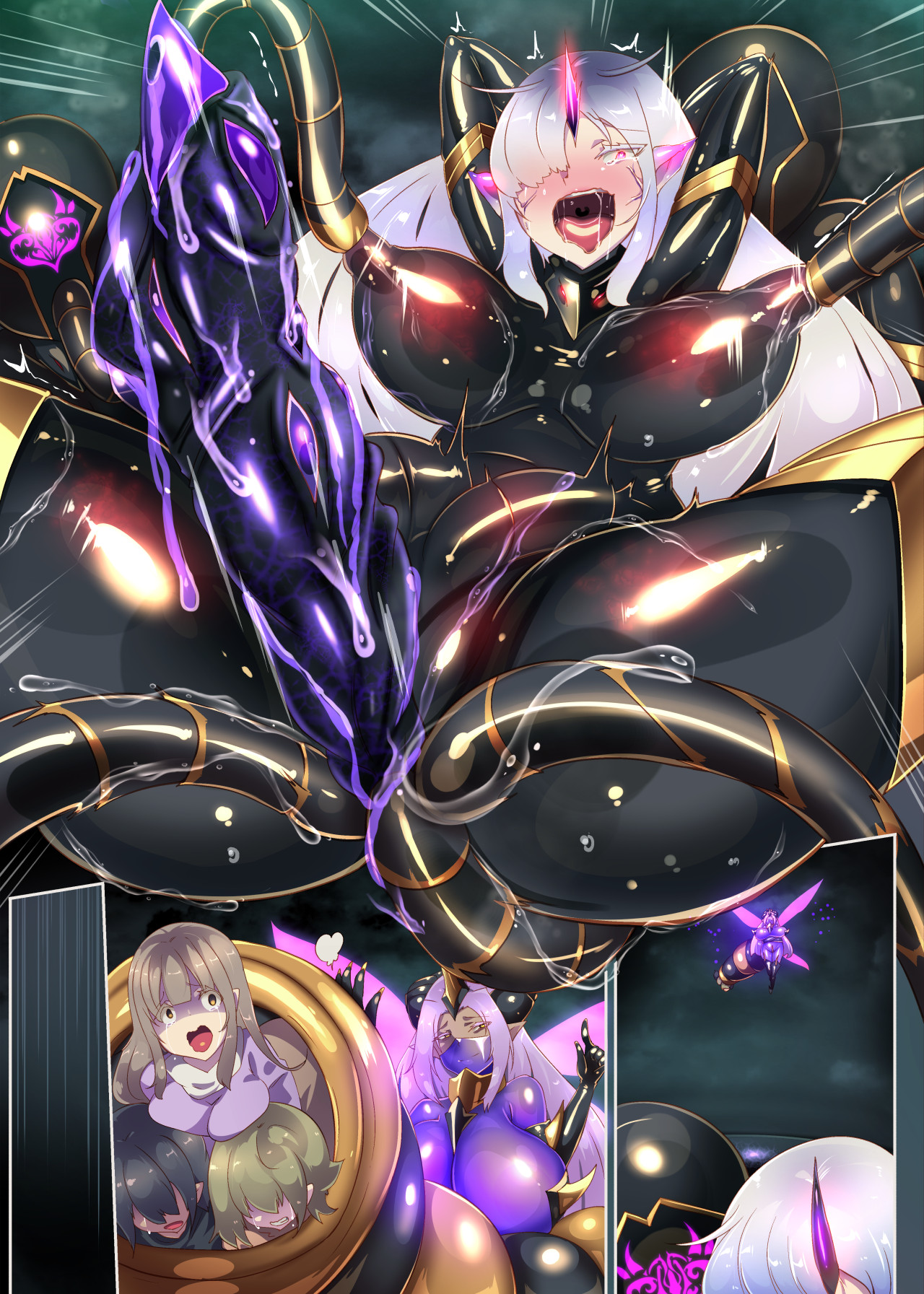 [Yasemura lo-ru (Teishoku, Toyono Kitsune.)] Josou Shounen Hero no Kimi ga Jaaku na Soshiki de TS shite Midara na Onna Kanbu ni Ochiru Manga -Trans Dark Executive- 이미지 번호 99