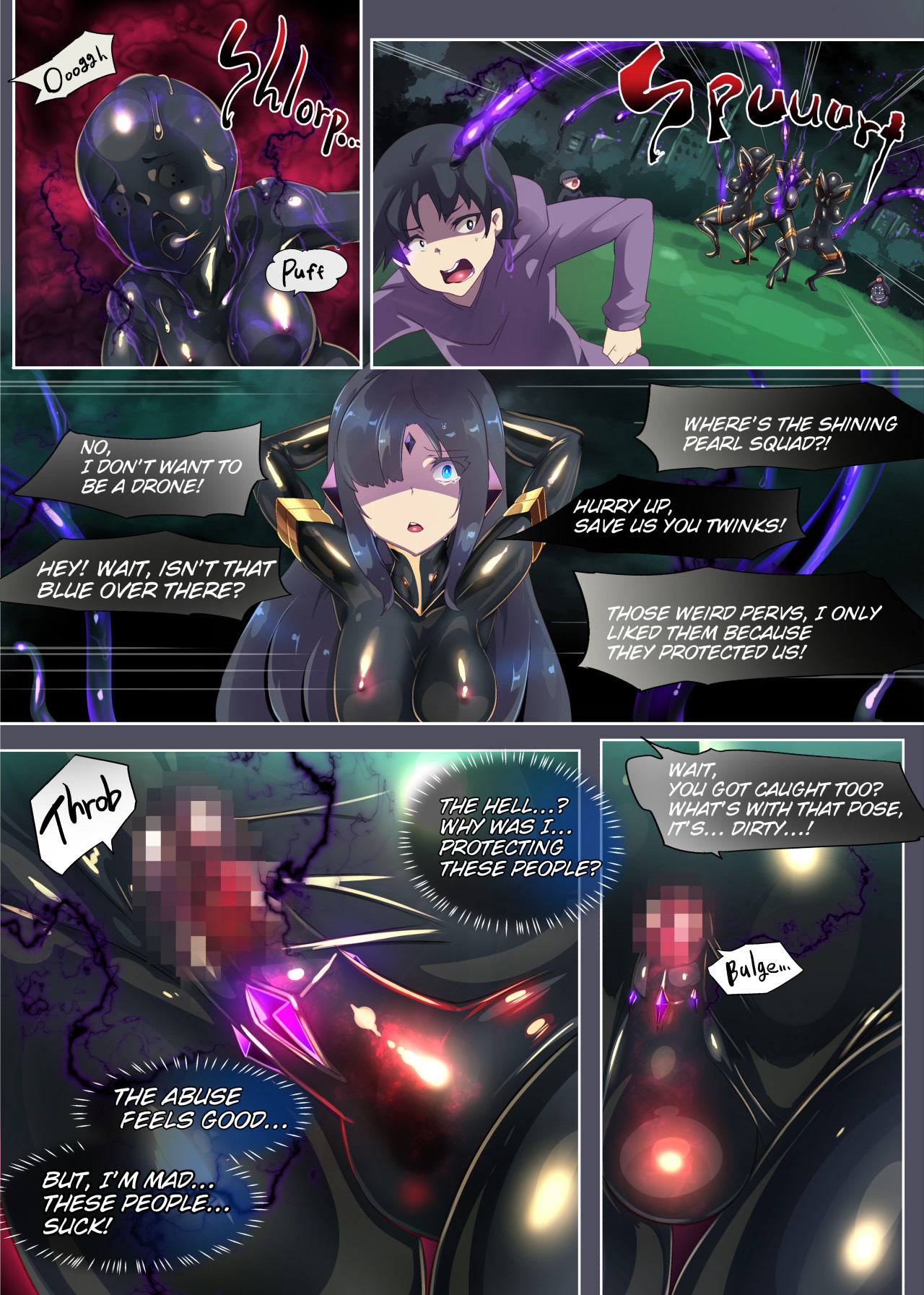 [やせうまロール (定食、とよのきつね。)] The story of the final fallen hero becoming a lewd, high ranking female officer. ーSHINING PEARL SQUAD: GAIN'S NEWEST EXECUTIVE.ー image number 14