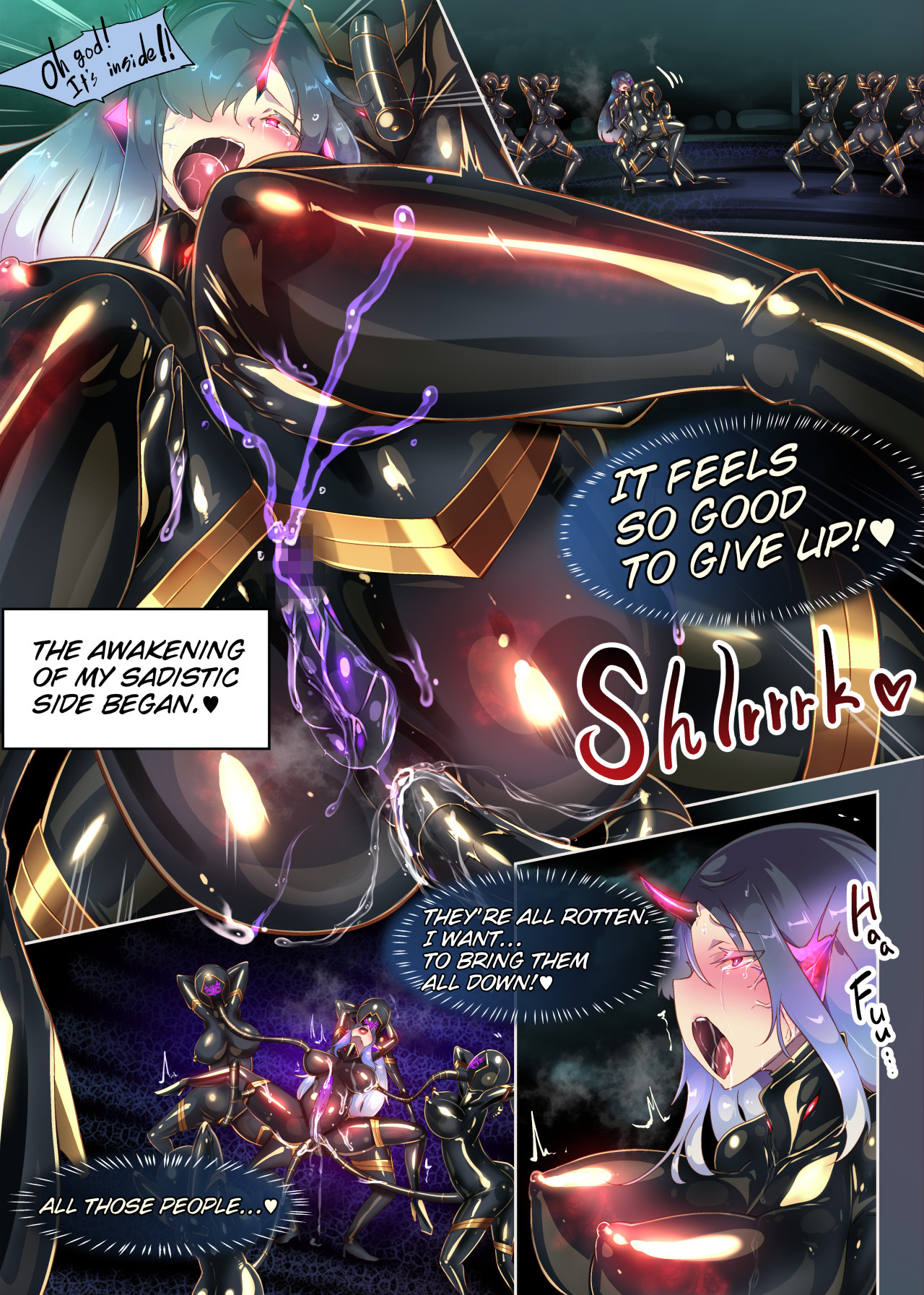 [やせうまロール (定食、とよのきつね。)] The story of the final fallen hero becoming a lewd, high ranking female officer. ーSHINING PEARL SQUAD: GAIN'S NEWEST EXECUTIVE.ー image number 17