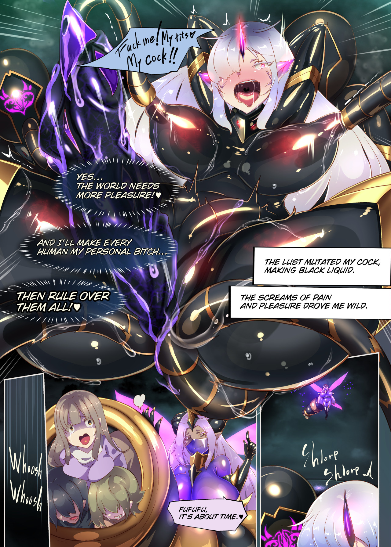 [やせうまロール (定食、とよのきつね。)] The story of the final fallen hero becoming a lewd, high ranking female officer. ーSHINING PEARL SQUAD: GAIN'S NEWEST EXECUTIVE.ー image number 18