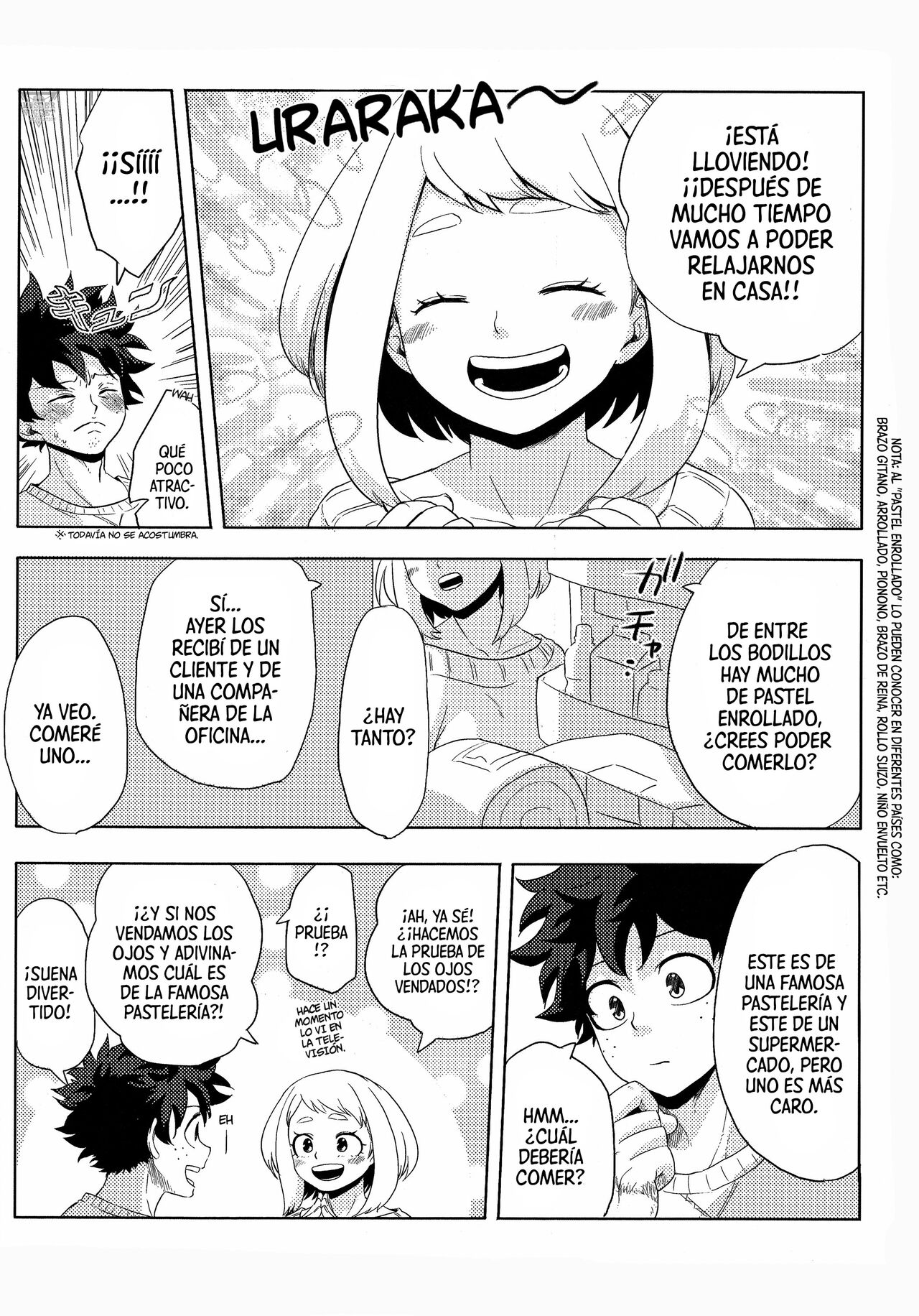 [Akanoiki (Buthikireta)] Mekakushi Tea Time | La Hora Del Té Con Los Ojos Vendados (Boku no Hero Academia) [Spanish] [Mister Nugget] imagen número 4