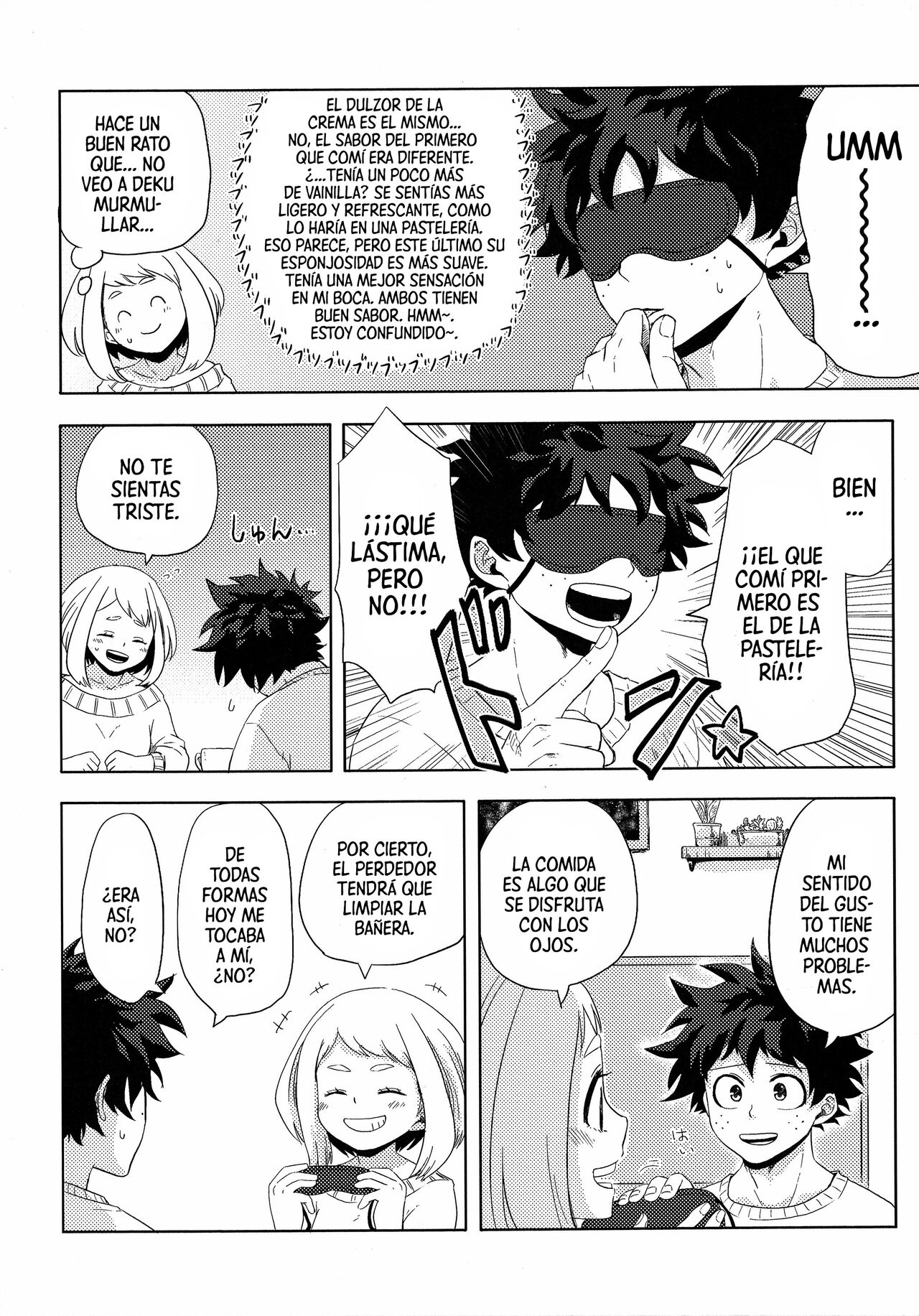 [Akanoiki (Buthikireta)] Mekakushi Tea Time | La Hora Del Té Con Los Ojos Vendados (Boku no Hero Academia) [Spanish] [Mister Nugget] imagen número 5