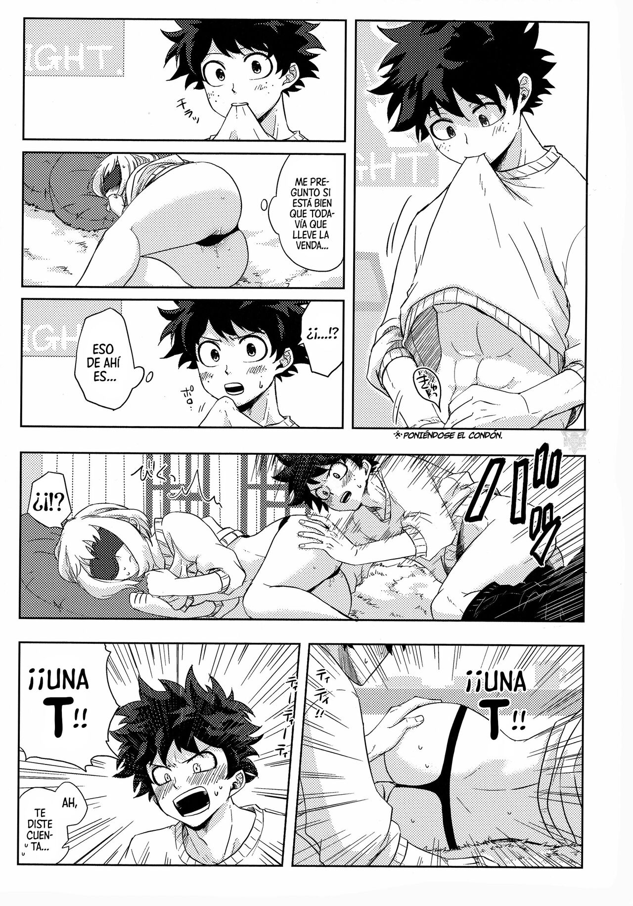 [Akanoiki (Buthikireta)] Mekakushi Tea Time | La Hora Del Té Con Los Ojos Vendados (Boku no Hero Academia) [Spanish] [Mister Nugget] imagen número 14