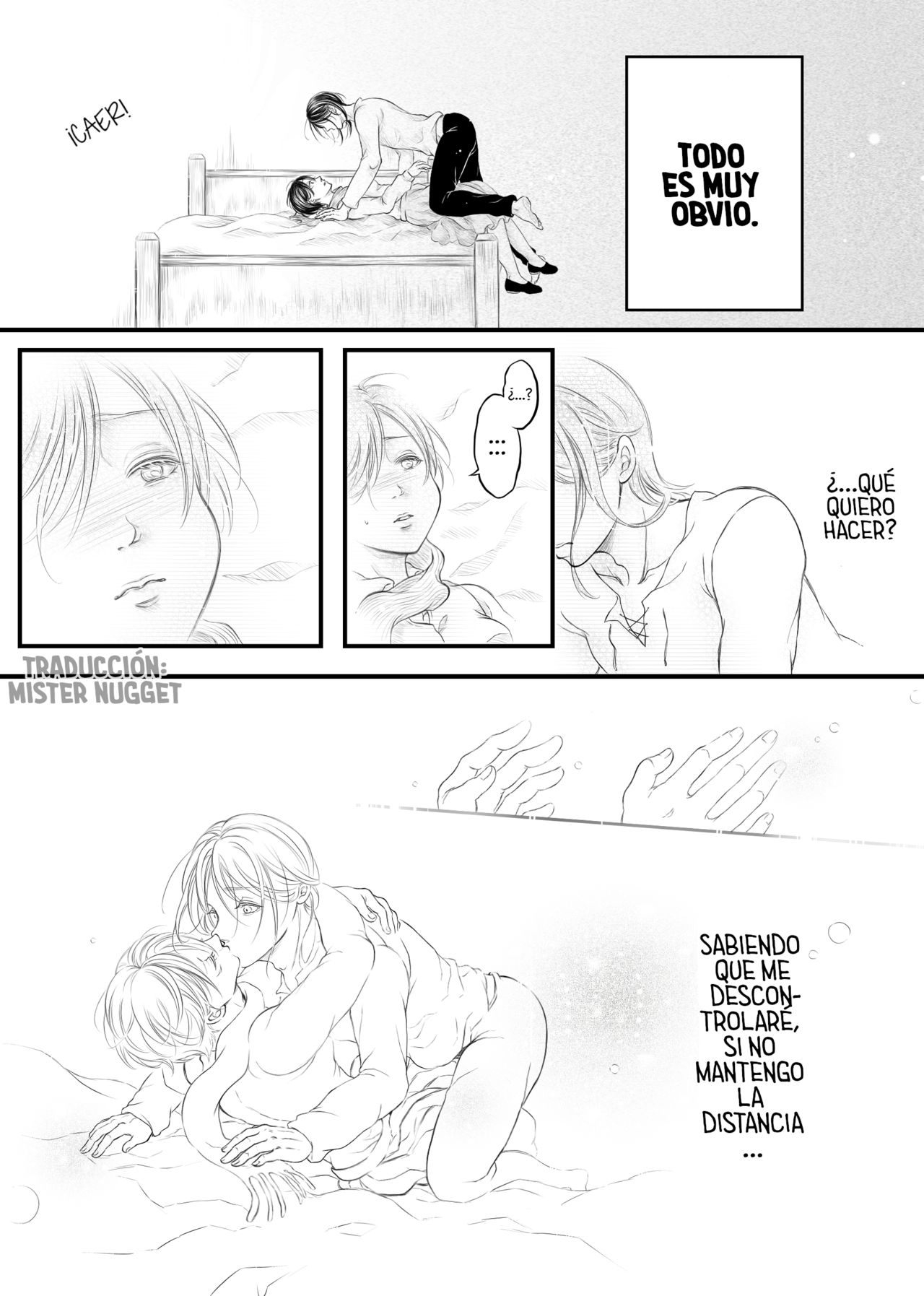 [(in_burrow_art)] 【進擊】Dream of Love (Shingeki no Kyojin) [Spanish] [Mr. Nugget] image number 7
