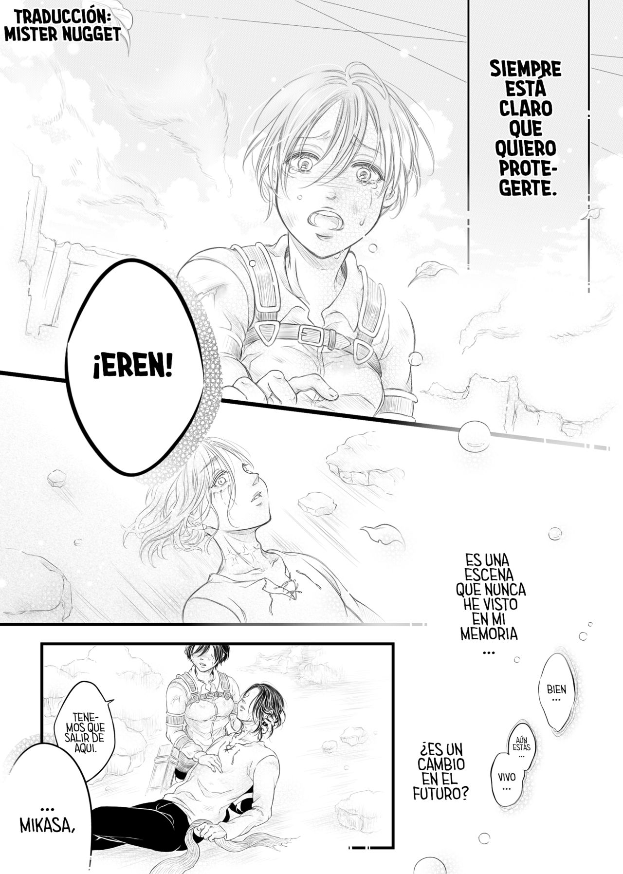 [(in_burrow_art)] 【進擊】Dream of Love (Shingeki no Kyojin) [Spanish] [Mr. Nugget] image number 14