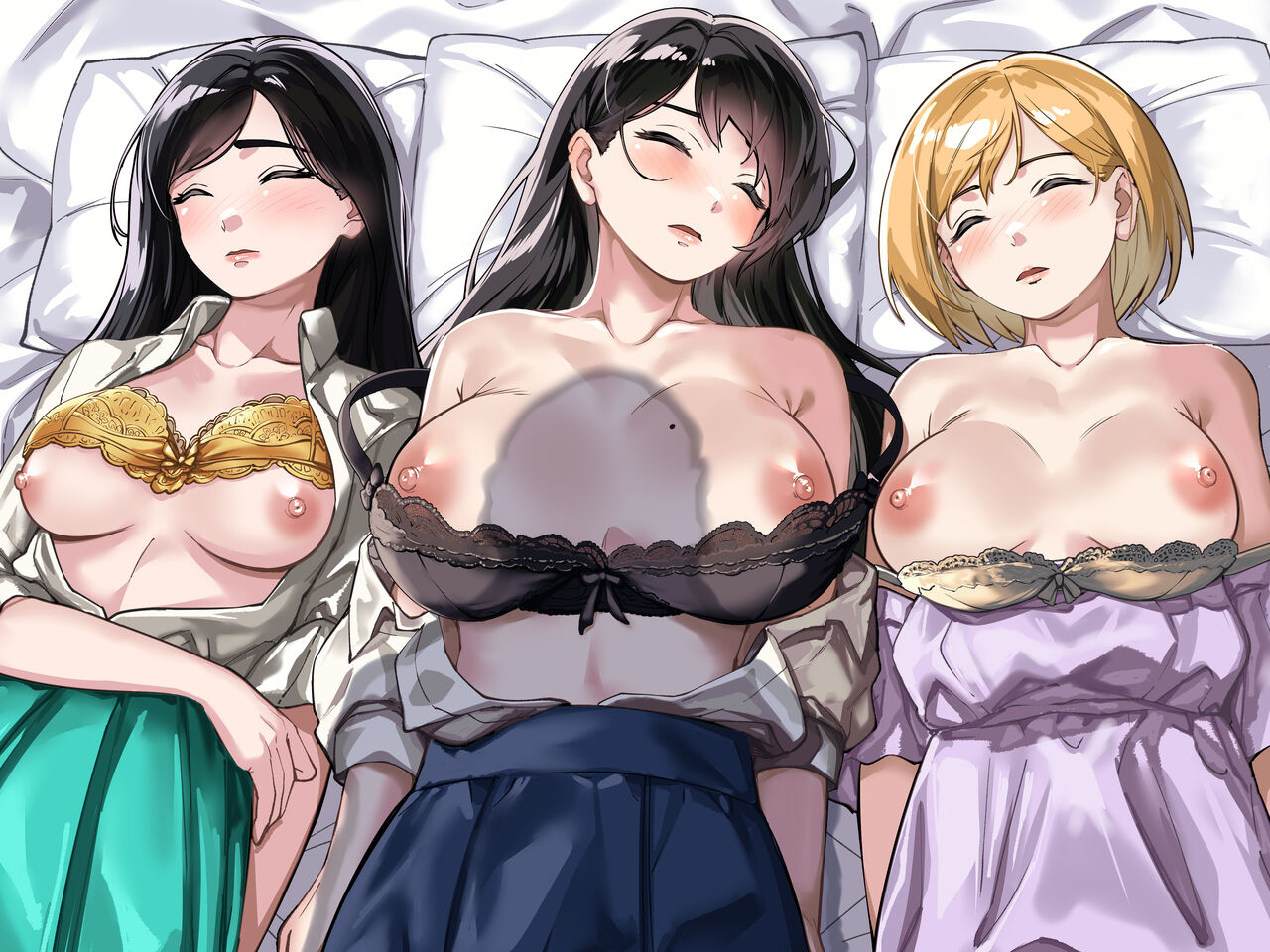 [Tokamosu] Minpaku ~Ojou-sama-tachi wa Minpaku Keieisha no Wana ni Ochiru~ image number 151