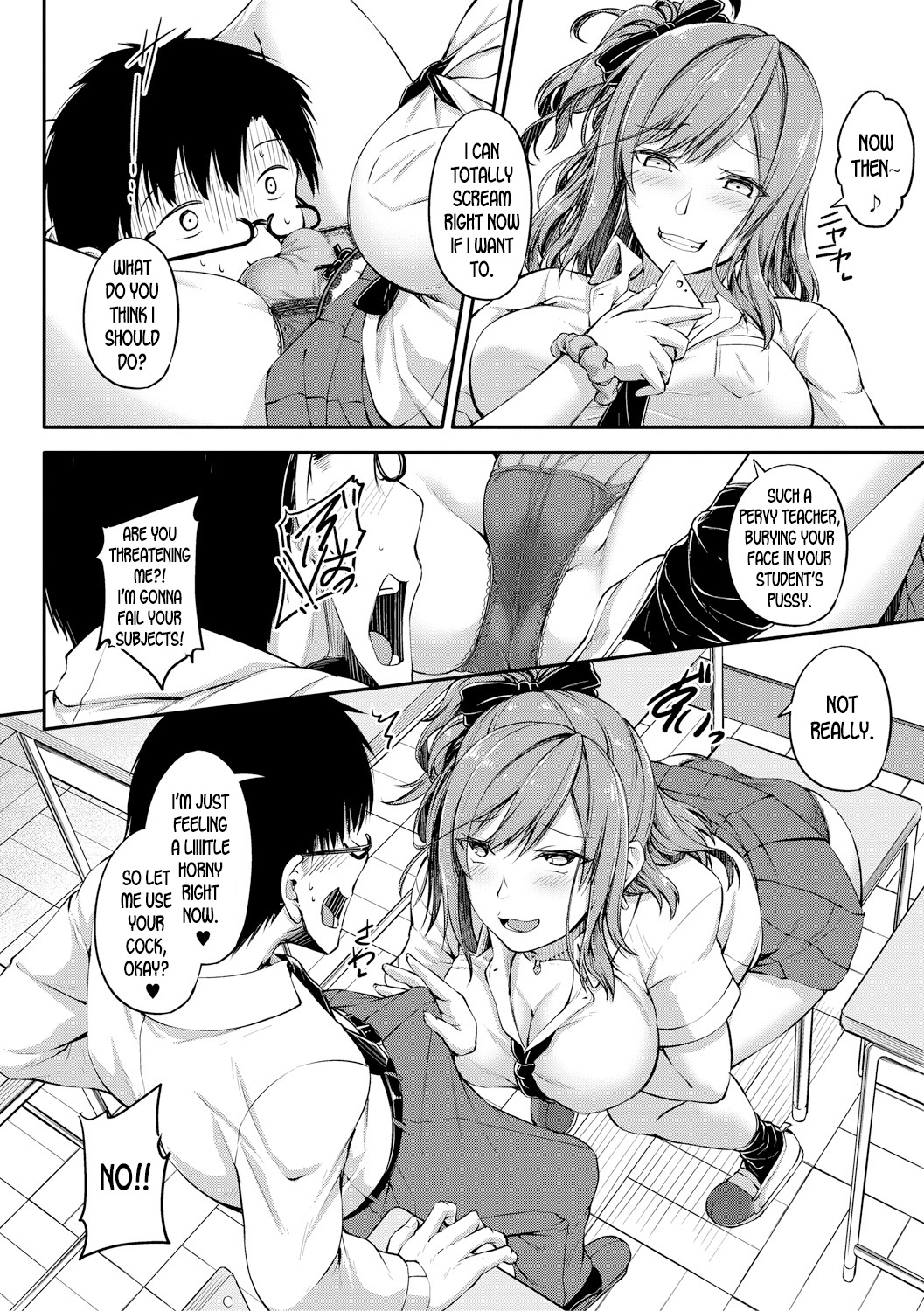 [Futaba Yae] Sabotte Hamatte Hoshuu Jugyou | Skip the Extra Class and Fuck Instead (COMIC Shingeki 2019-01) [English] [desudesu] [Digital] 4eme image