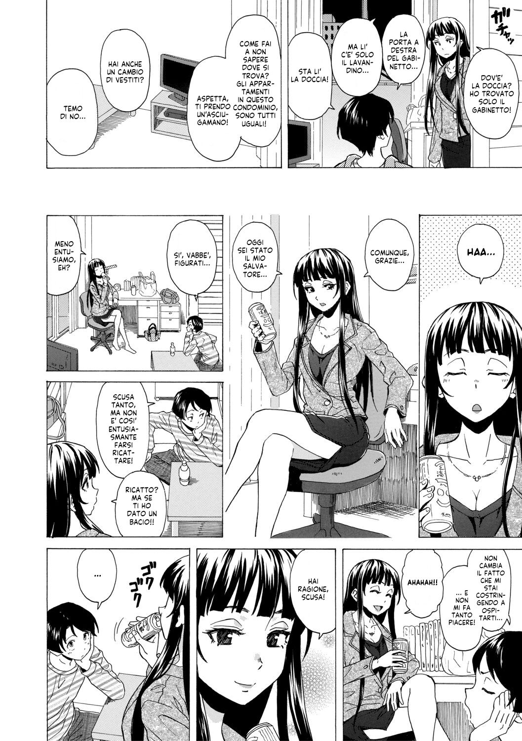 [Fuuga] Kyabajou-sensei to Boku no Heya de | Una Professoressa Escort in Camera Mia [Italian] [EnigmaXVII ReLoaded] [Digital] Bildnummer 46