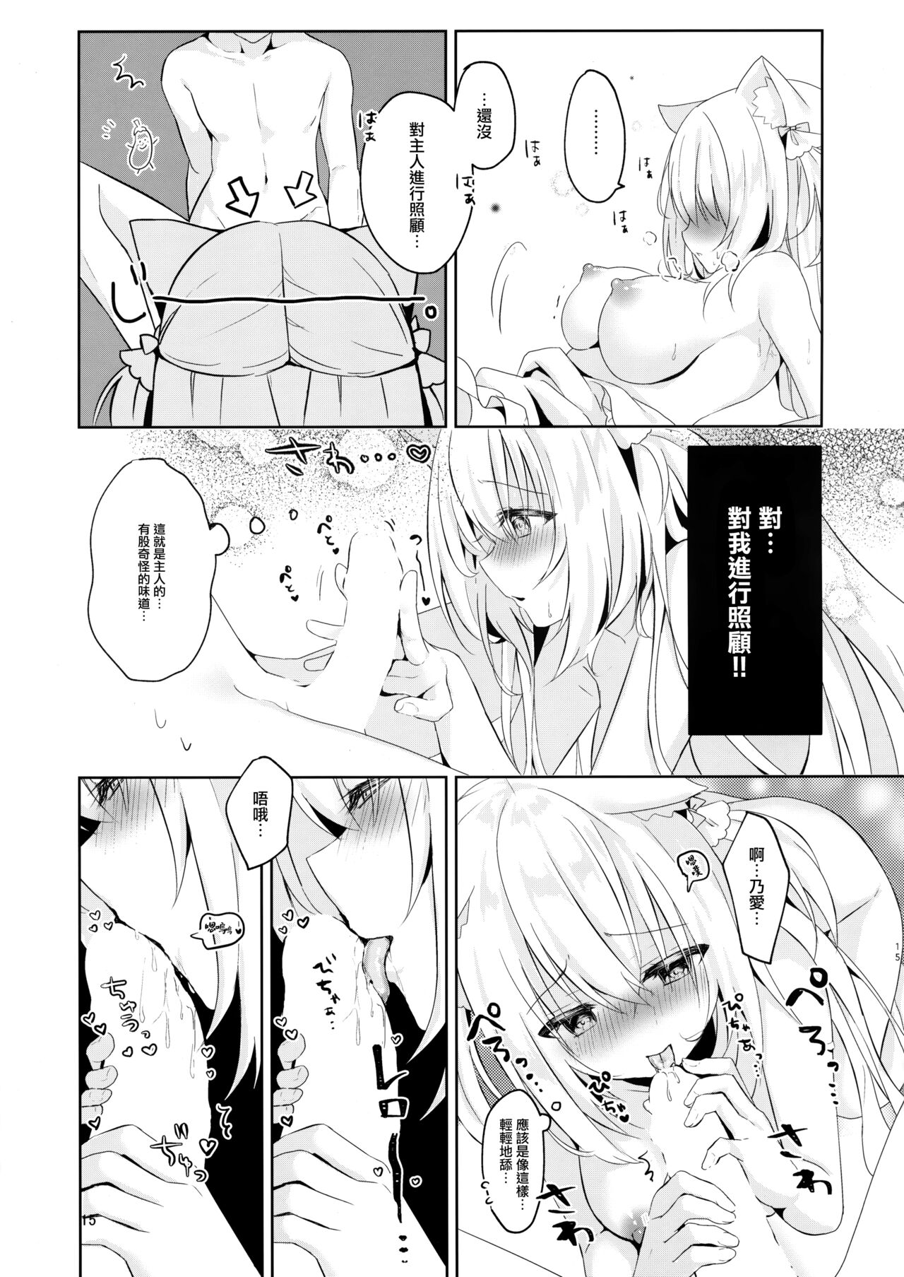 (C101) [Momochiakyou (Momochichia)] Hatsujou Neko no Osewa no Shikata [Chinese] [无毒汉化组] numero di immagine  15