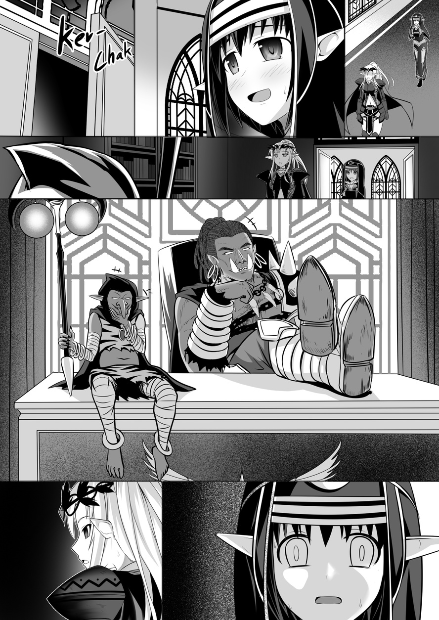 [Circle HO (ヘンタイオジサン、TRW18)] 神聖王國的墮落—被調教的妖精們 Bildnummer 108