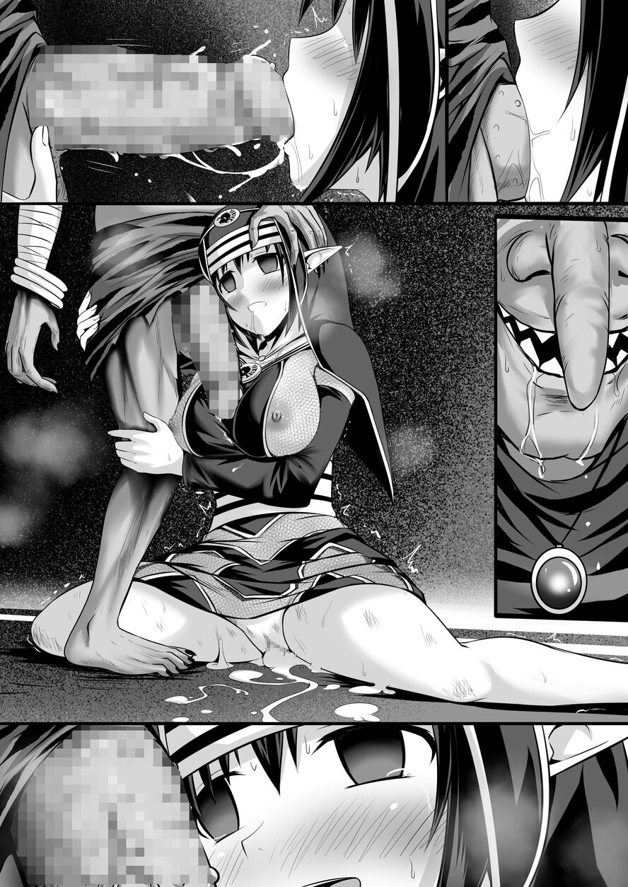 [Circle HO (ヘンタイオジサン、TRW18)] 神聖王國的墮落—被調教的妖精們 Bildnummer 117