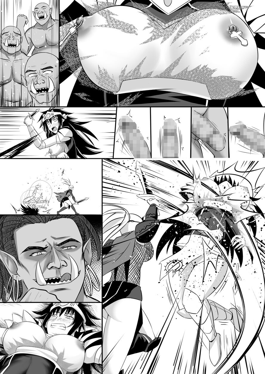 [Circle HO (ヘンタイオジサン、TRW18)] 神聖王國的墮落—被調教的妖精們 Bildnummer 125