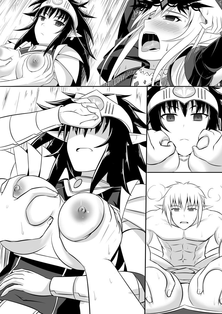 [Circle HO (ヘンタイオジサン、TRW18)] 神聖王國的墮落—被調教的妖精們 Bildnummer 127