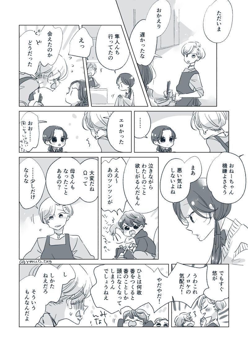 Dear Dear Destiny's Watch [Omegaverse] #28: The eldest daughter's turn in Momose's family (before) [Omegaverse] 图片编号 62