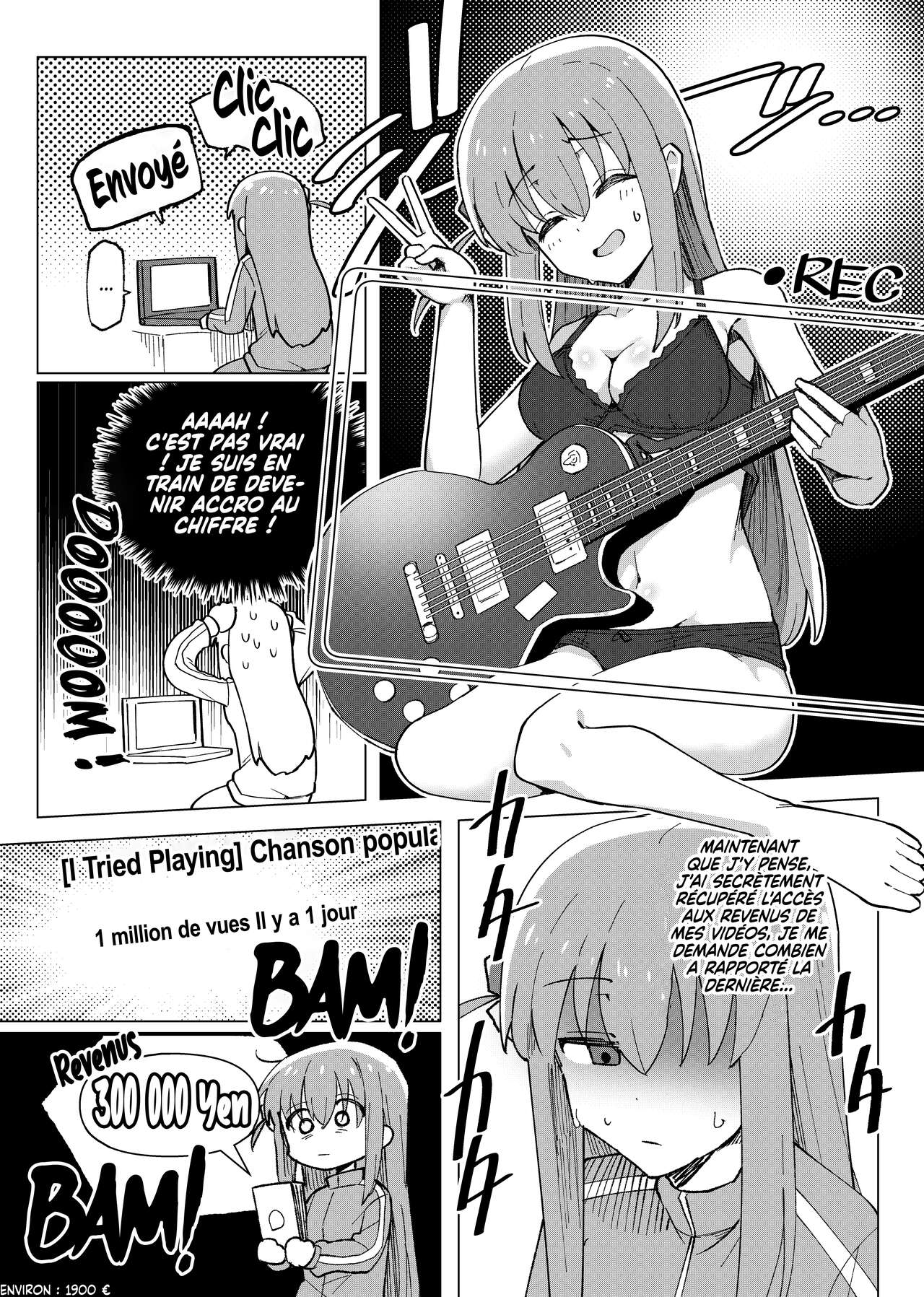 [Yakitori Teishoku (Toriyaro)] Shounin Yokkyuu | Pute À Clics (Bocchi the Rock!) [French] [Les Poroïniens] [Decensored] [Digital] image number 6