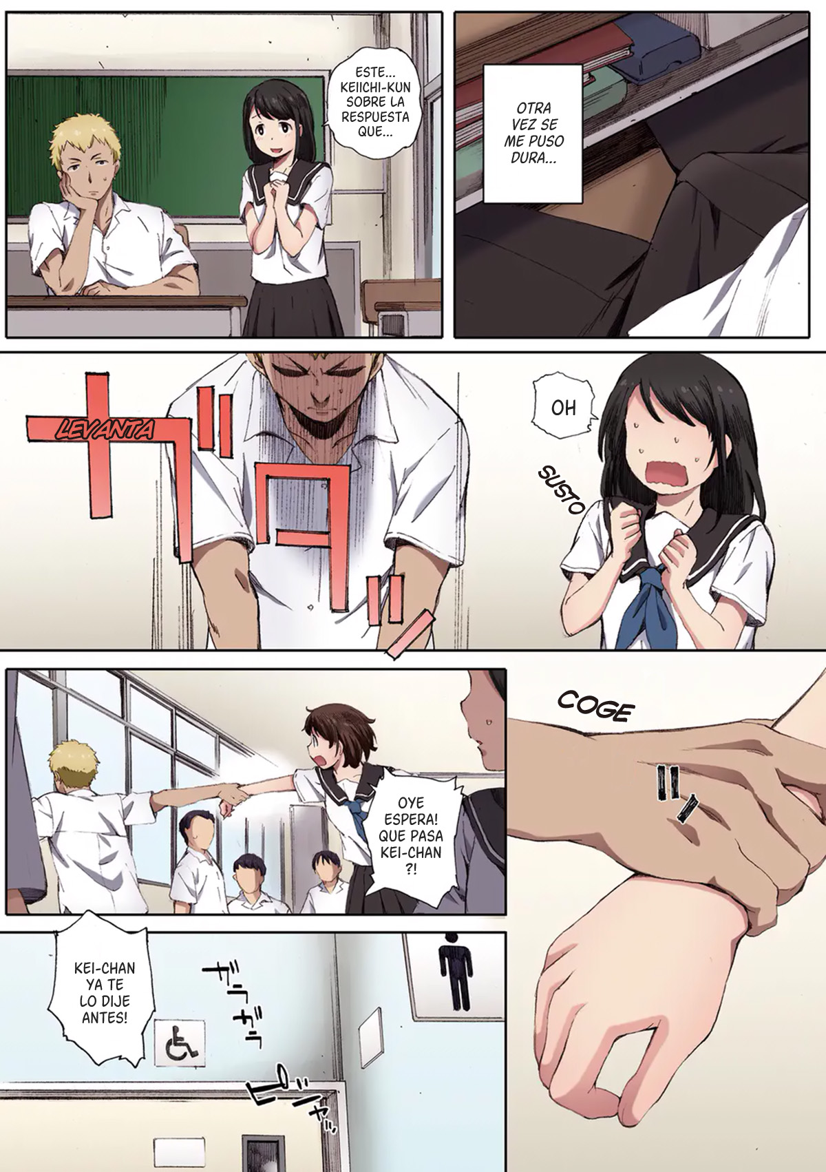 [Arai Kei] Houkago Initiation [Full Color Ban] [Spanish] [Harenchi no Fansub] Bildnummer 17