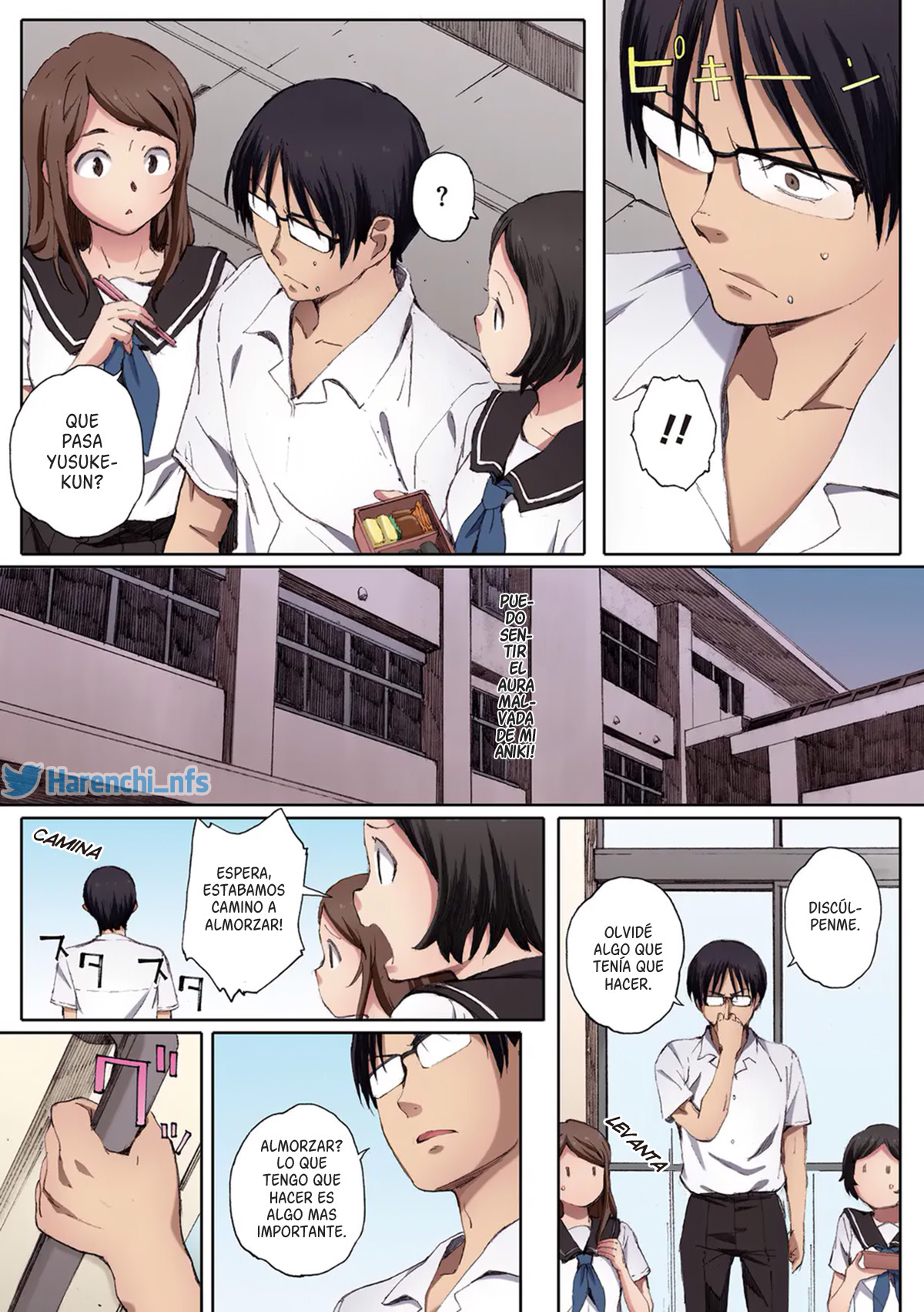 [Arai Kei] Houkago Initiation [Full Color Ban] [Spanish] [Harenchi no Fansub] Bildnummer 19