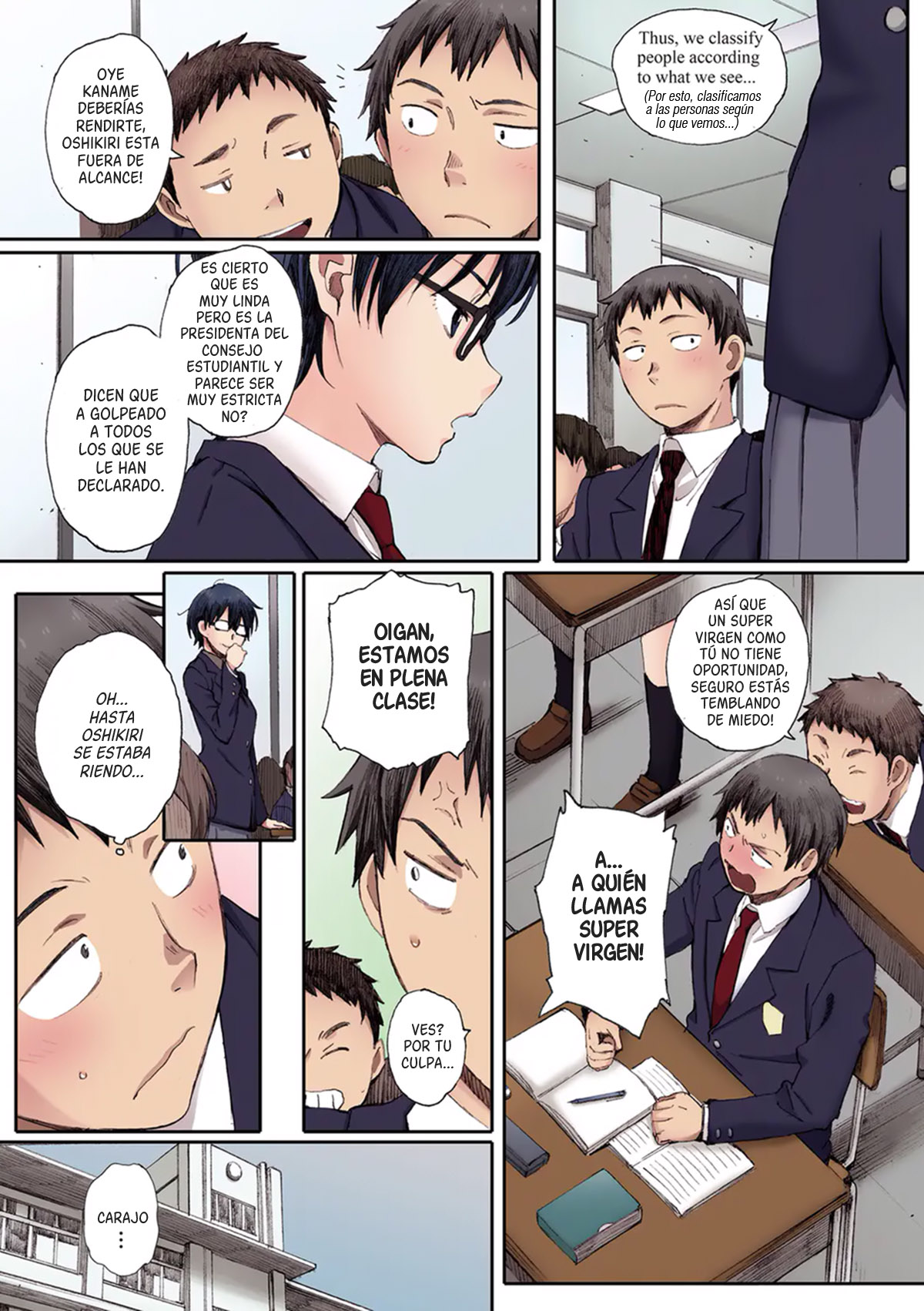 [Arai Kei] Houkago Initiation [Full Color Ban] [Spanish] [Harenchi no Fansub] Bildnummer 42