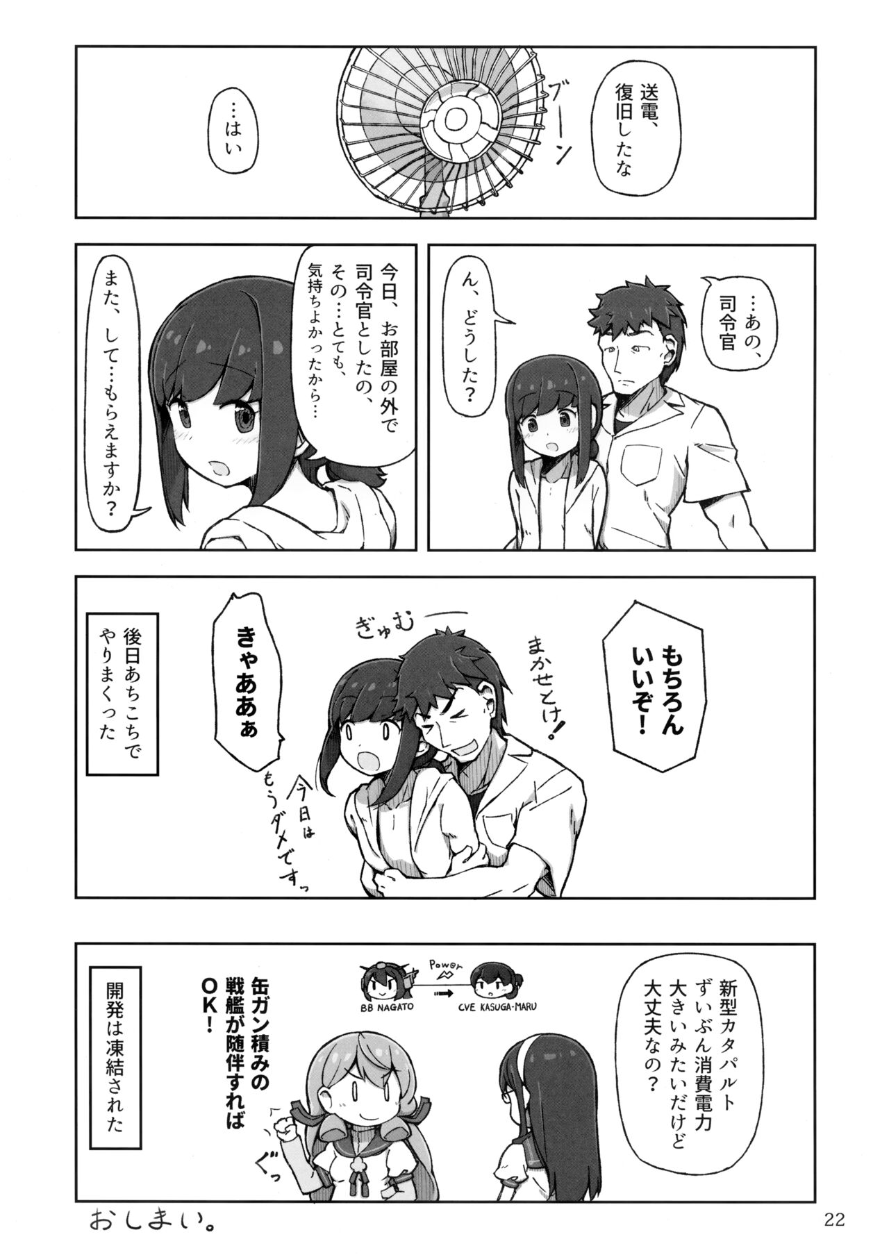 (Houraigekisen! Yo-i! 32Senme) [Mumyoudou, Love Story wa Chikuzenni (Nyakaaki)] Accident summer!! (Kantai Collection -KanColle-) numero di immagine  21