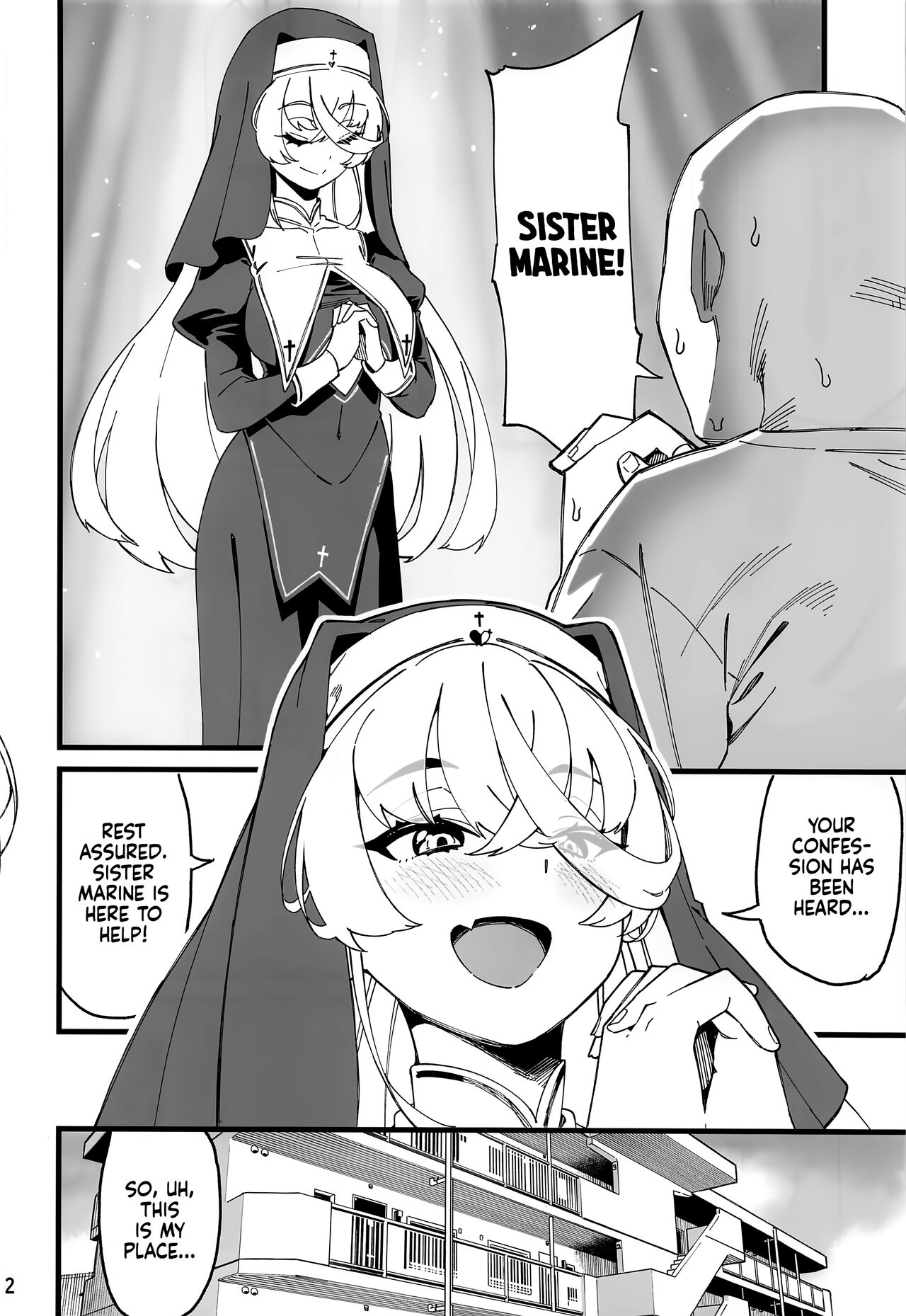 (C102) [Service Heaven (ahorobo)] I'M HORNY (Gawr Gura, Sakamata Chloe, Houshou Marine) [English] [Xzosk] imagen número 3