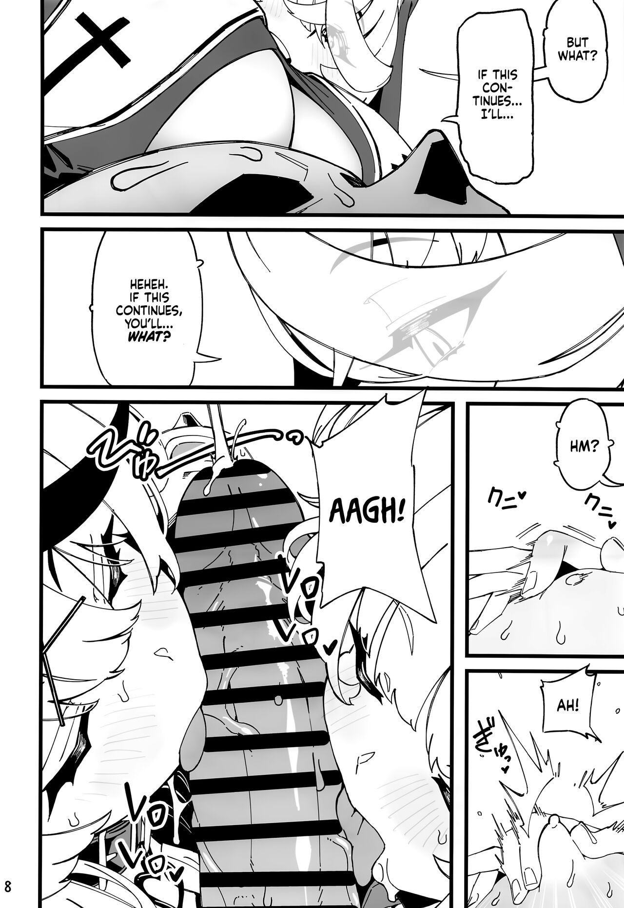 (C102) [Service Heaven (ahorobo)] I'M HORNY (Gawr Gura, Sakamata Chloe, Houshou Marine) [English] [Xzosk] imagen número 9