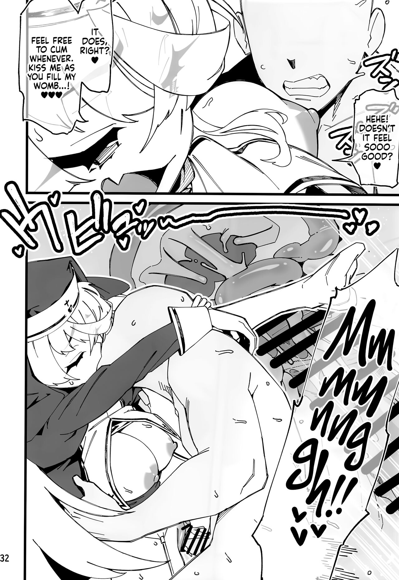 (C102) [Service Heaven (ahorobo)] I'M HORNY (Gawr Gura, Sakamata Chloe, Houshou Marine) [English] [Xzosk] imagen número 33