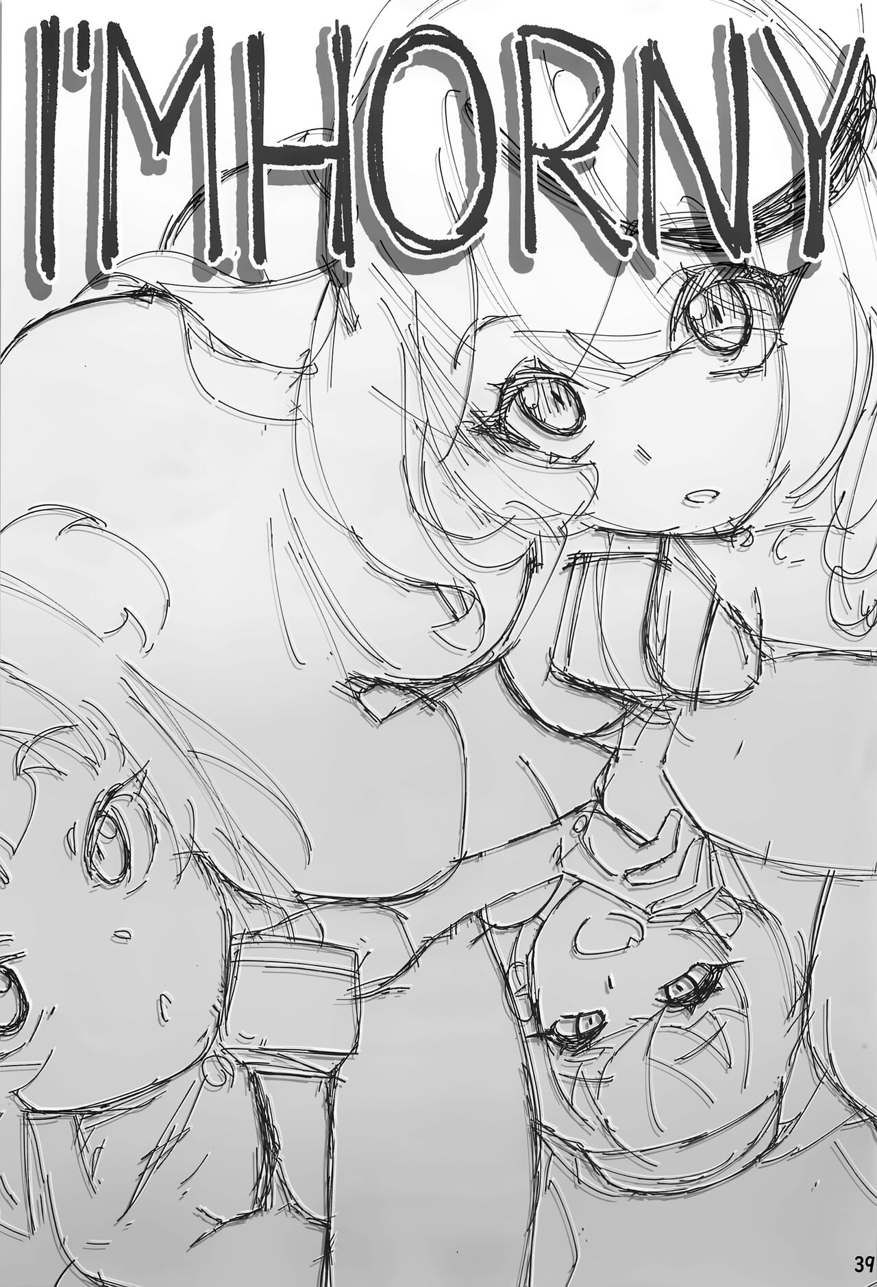 (C102) [Service Heaven (ahorobo)] I'M HORNY (Gawr Gura, Sakamata Chloe, Houshou Marine) [English] [Xzosk] imagen número 40