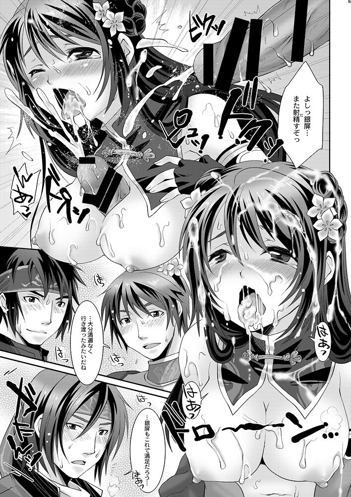 (C86) [H.A.O (Tom)] Yin Ping Mei・○pei no Seisaiyodatsu (Shin Sangoku Musou) numero di immagine  14