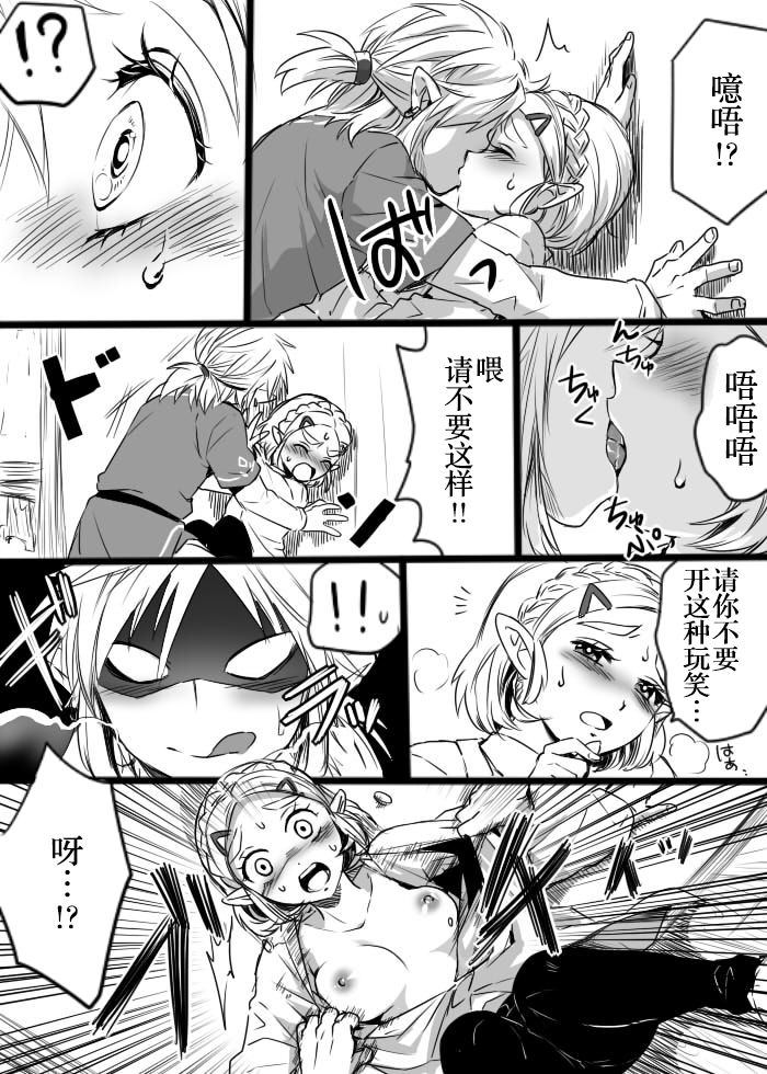 [Wasabi] Anzen de Kensen na Okusuri o Nomou! (The Legend of Zelda: Breath of the Wild) [Chinese] [逃亡者x新桥月白日语社汉化] image number 5